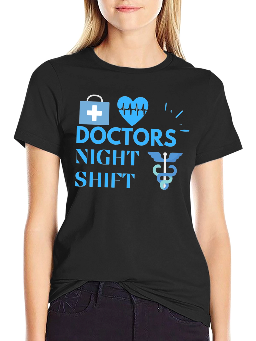 Camiseta Médicos Turno de Noche