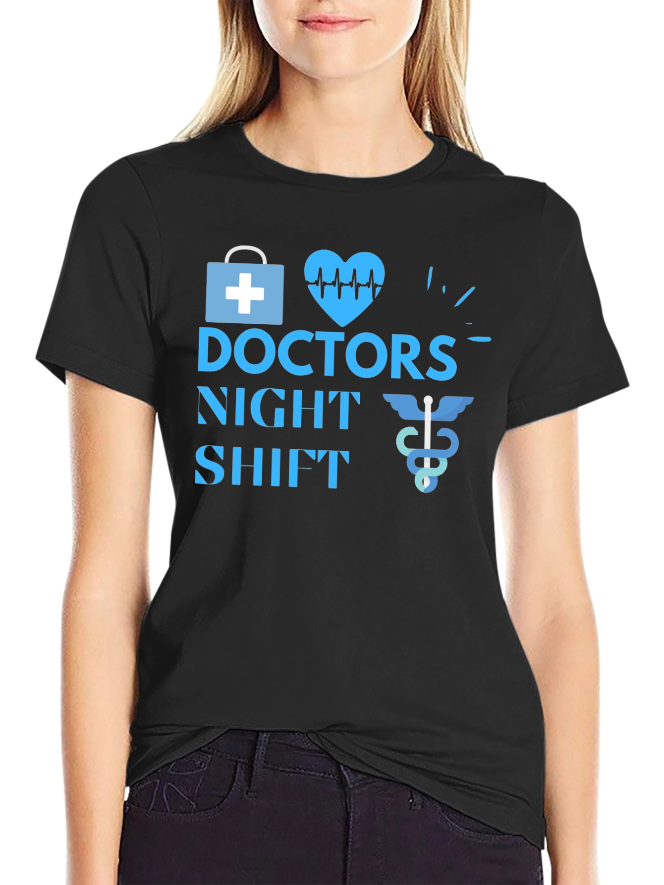 Camiseta Médicos Turno de Noche