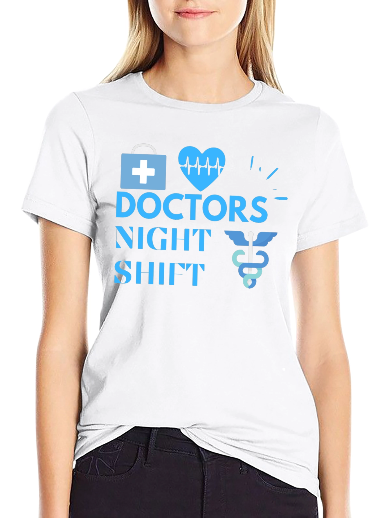 Camiseta Médicos Turno de Noche