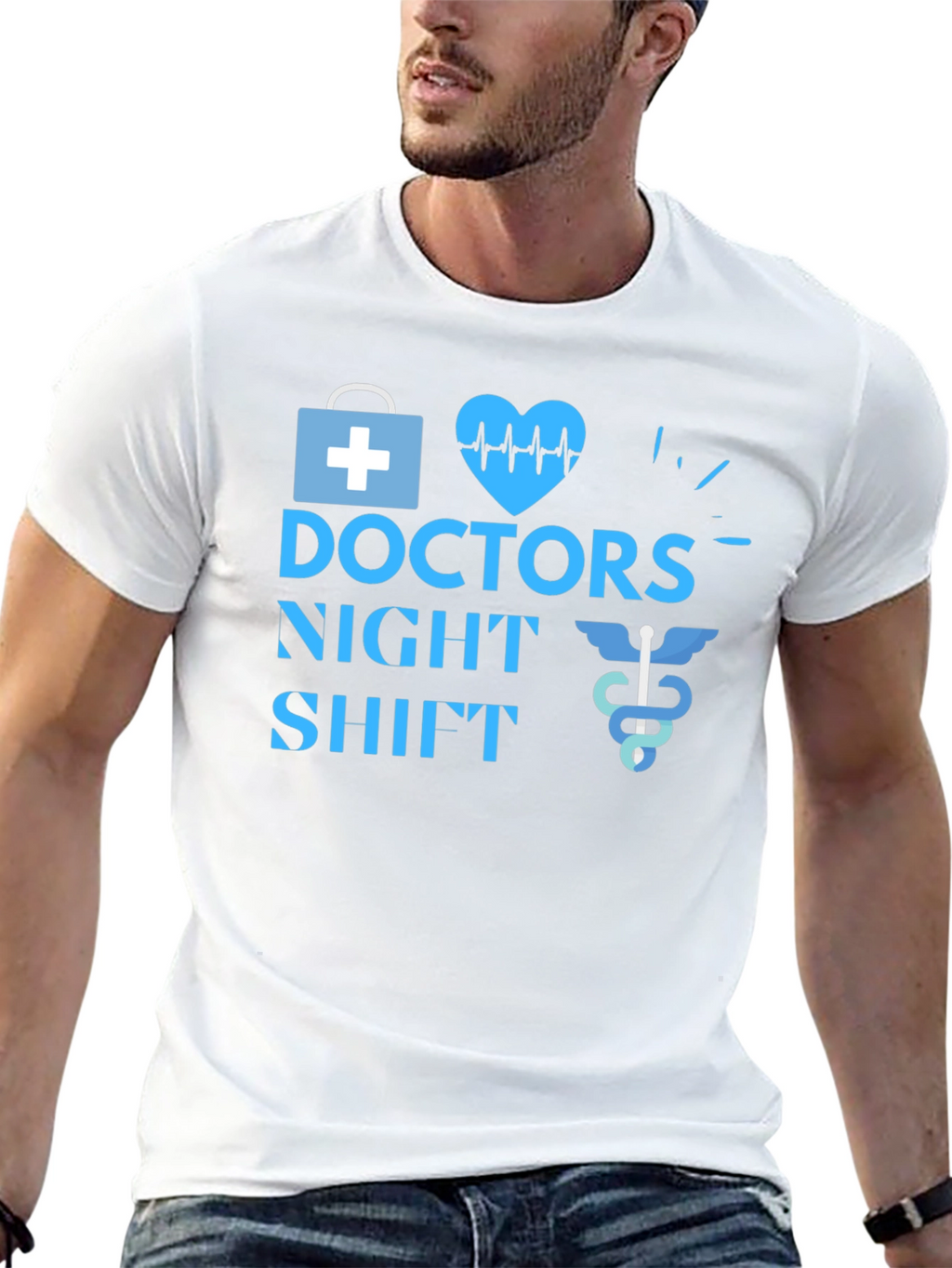 Camiseta Médicos Turno de Noche
