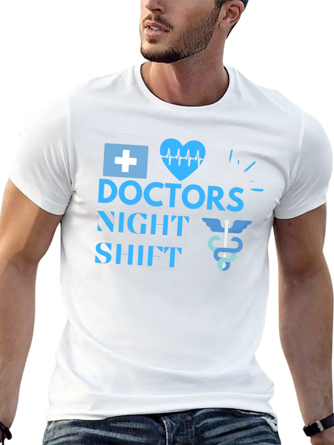 Camiseta Médicos Turno de Noche