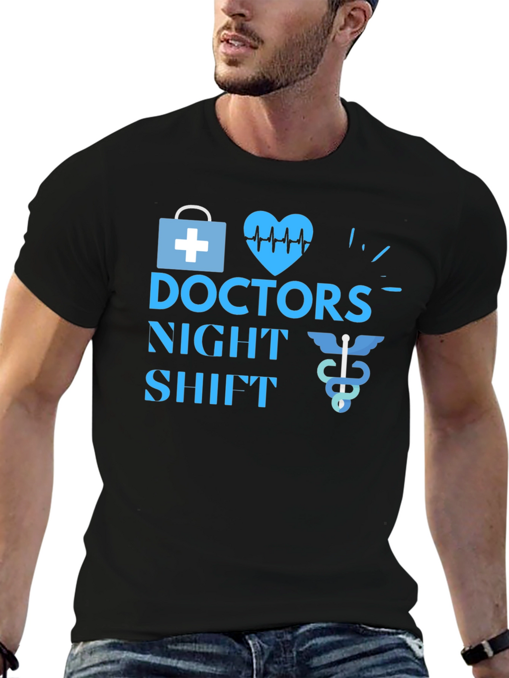 Camiseta Médicos Turno de Noche