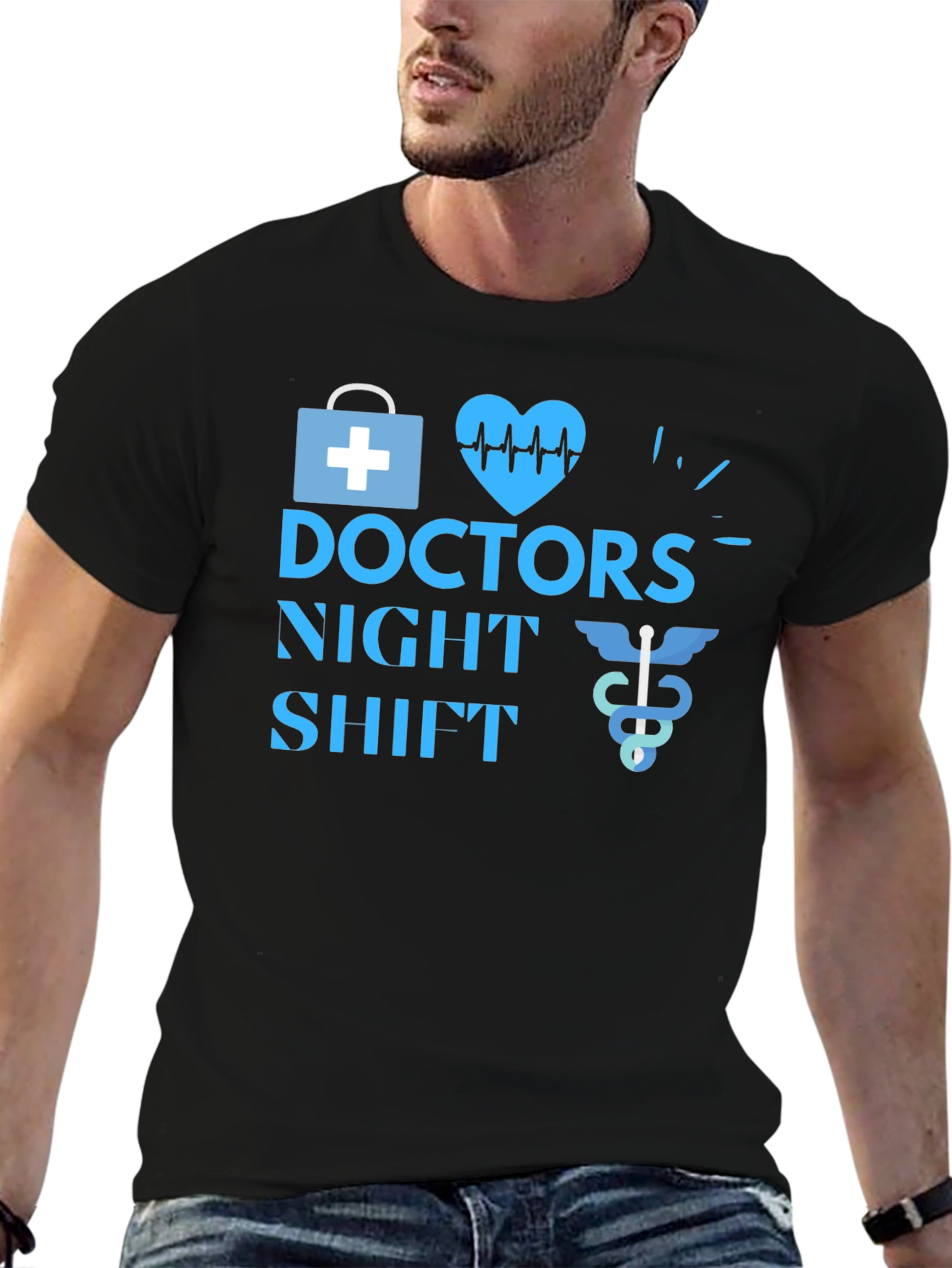 Camiseta Médicos Turno de Noche