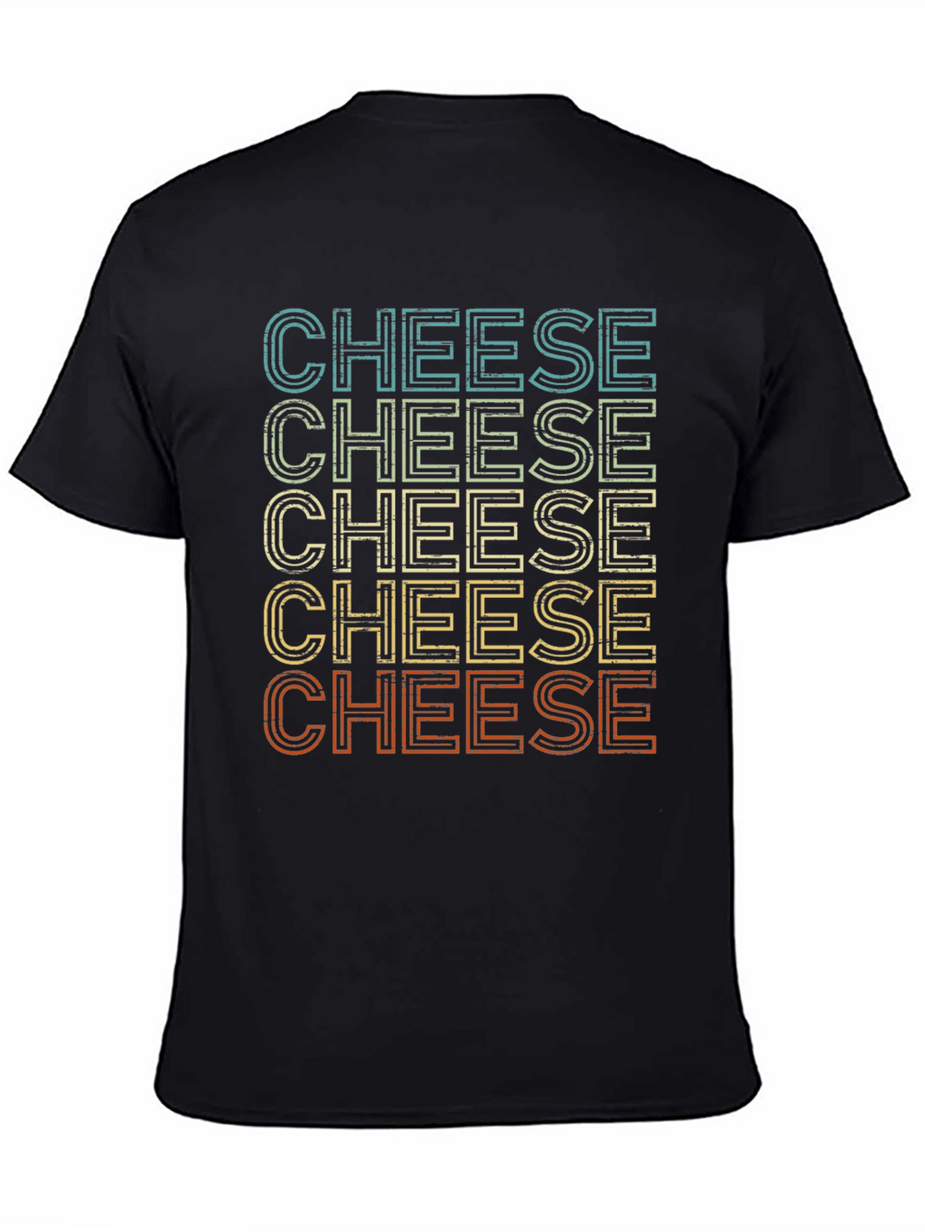 Camiseta Cheese Estilo Retro