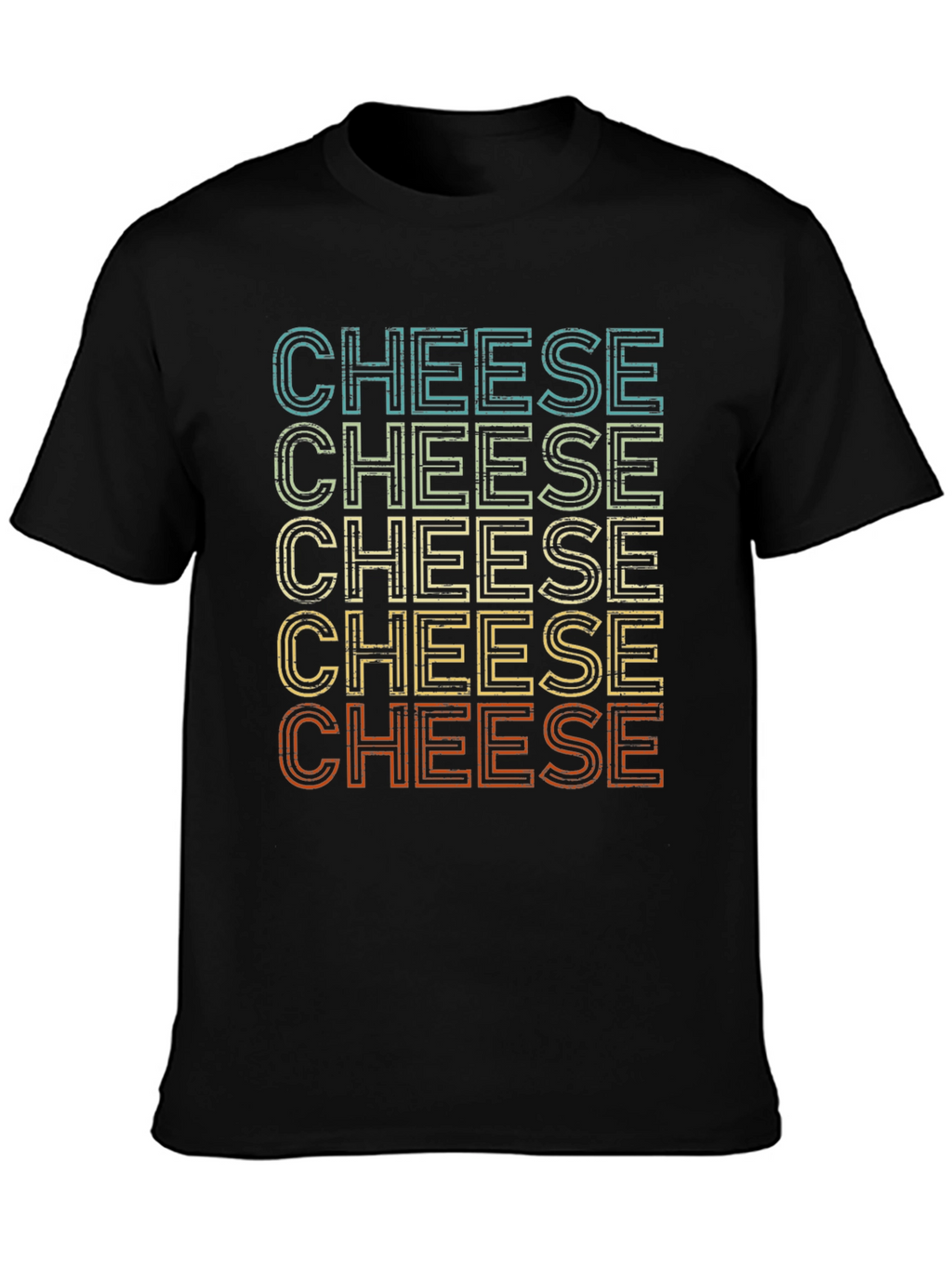 Camiseta Cheese Estilo Retro