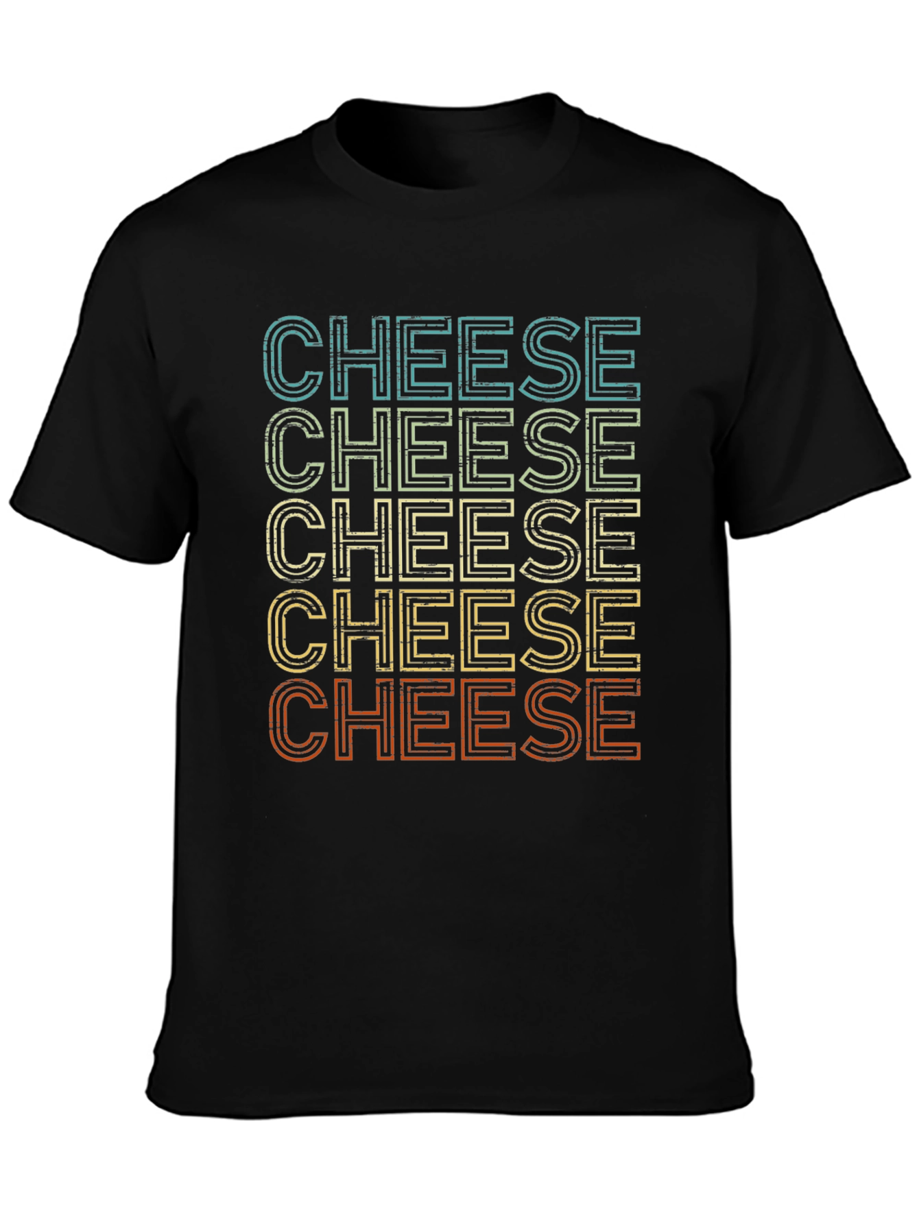 Camiseta Cheese Estilo Retro