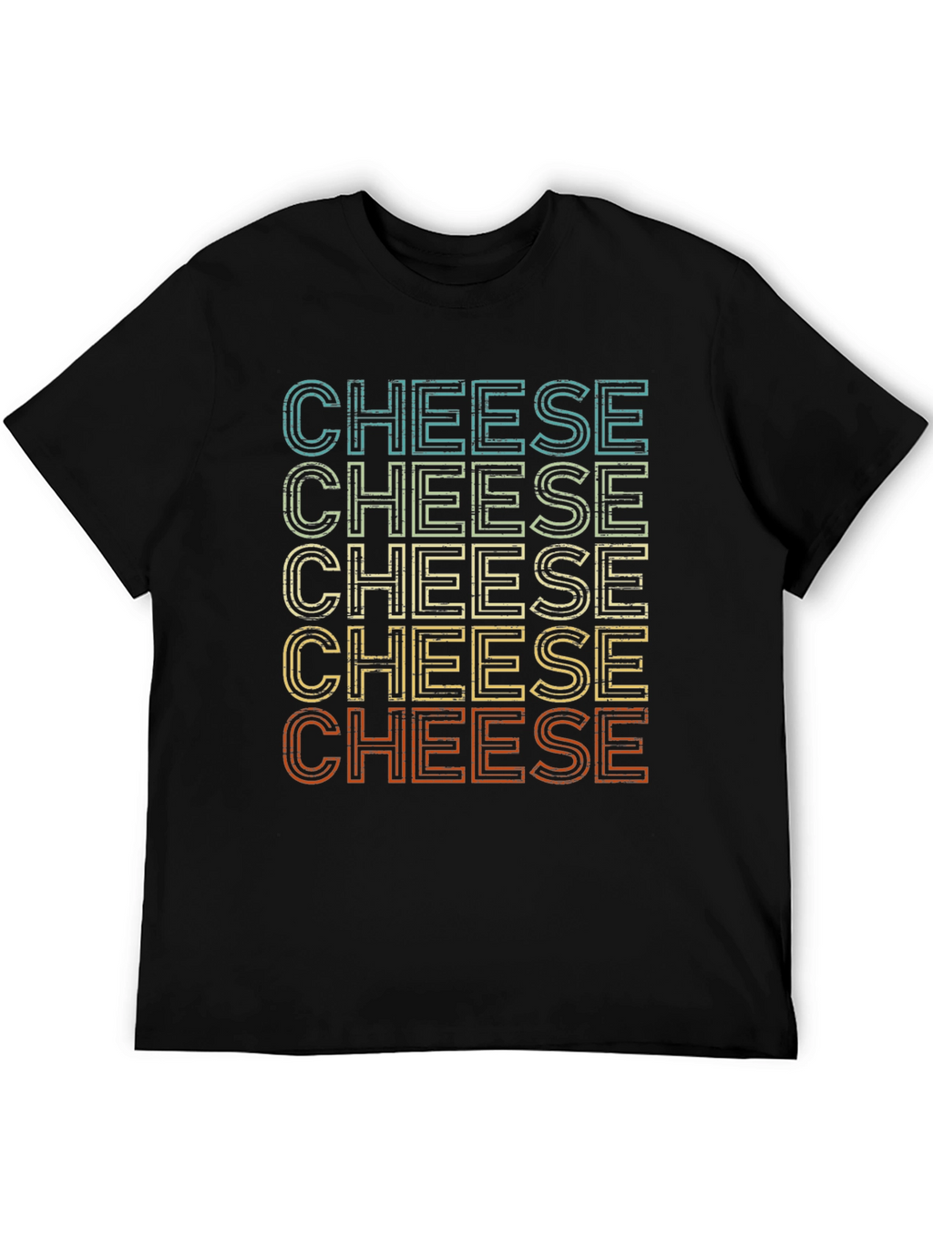 Camiseta Cheese Estilo Retro