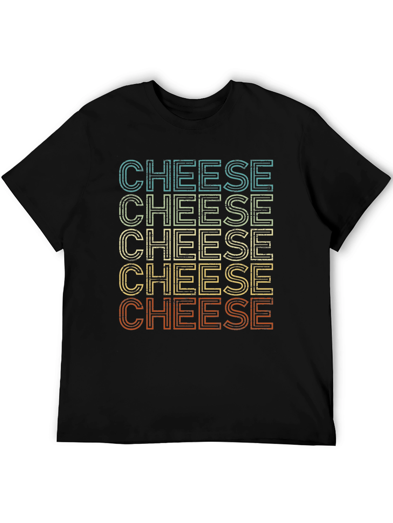 Camiseta Cheese Estilo Retro