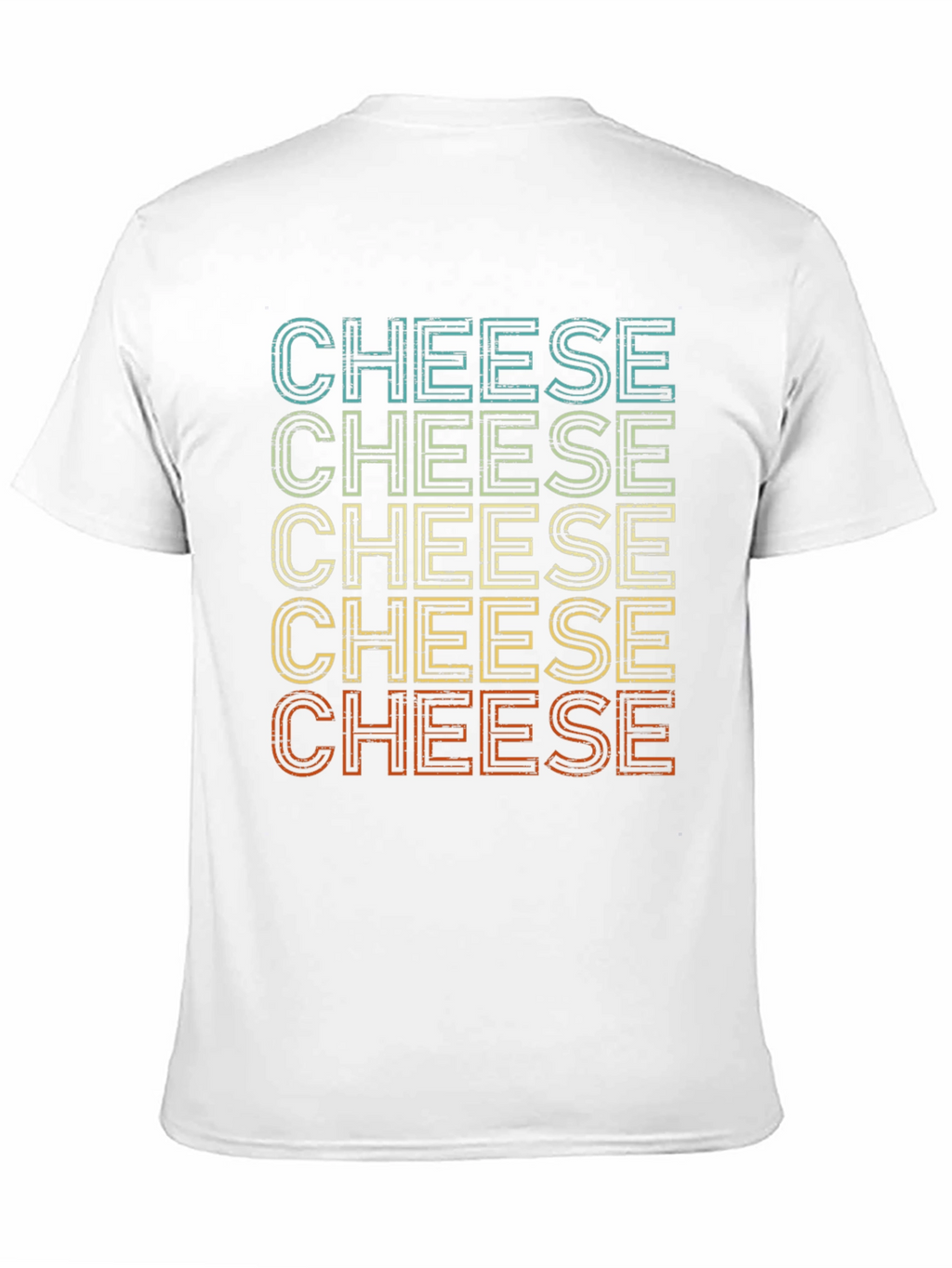 Camiseta Cheese Estilo Retro