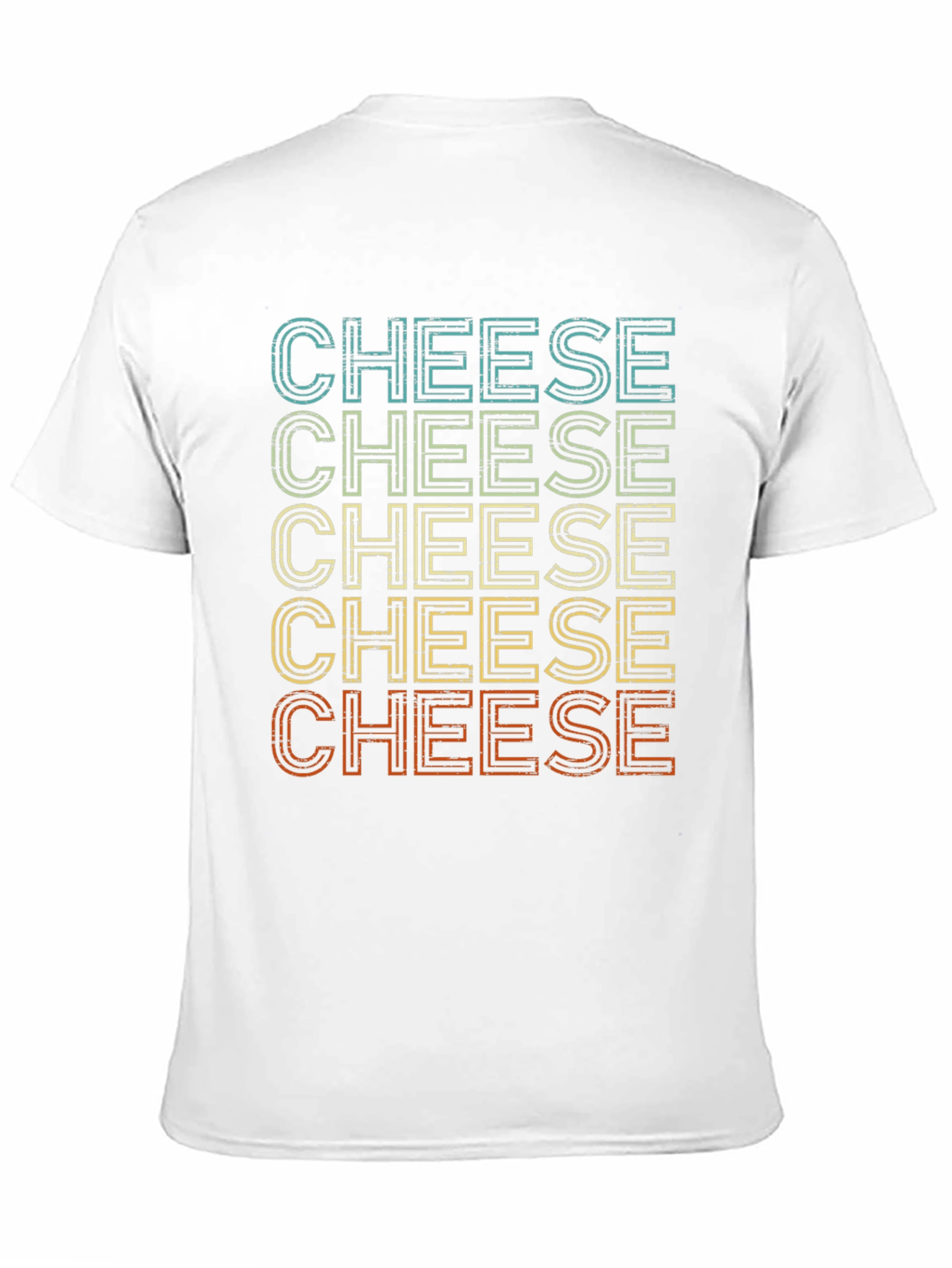Camiseta Cheese Estilo Retro