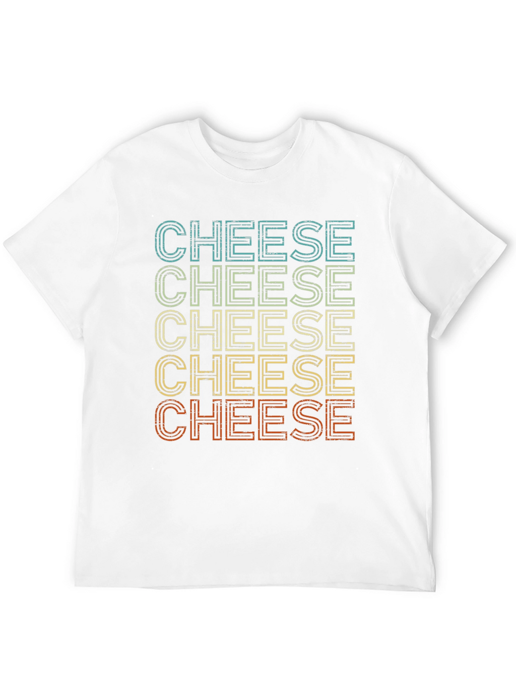 Camiseta Cheese Estilo Retro