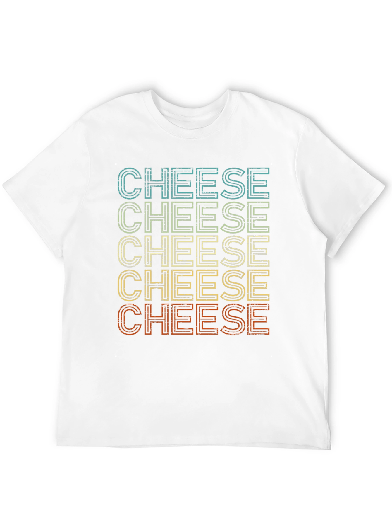 Camiseta Cheese Estilo Retro