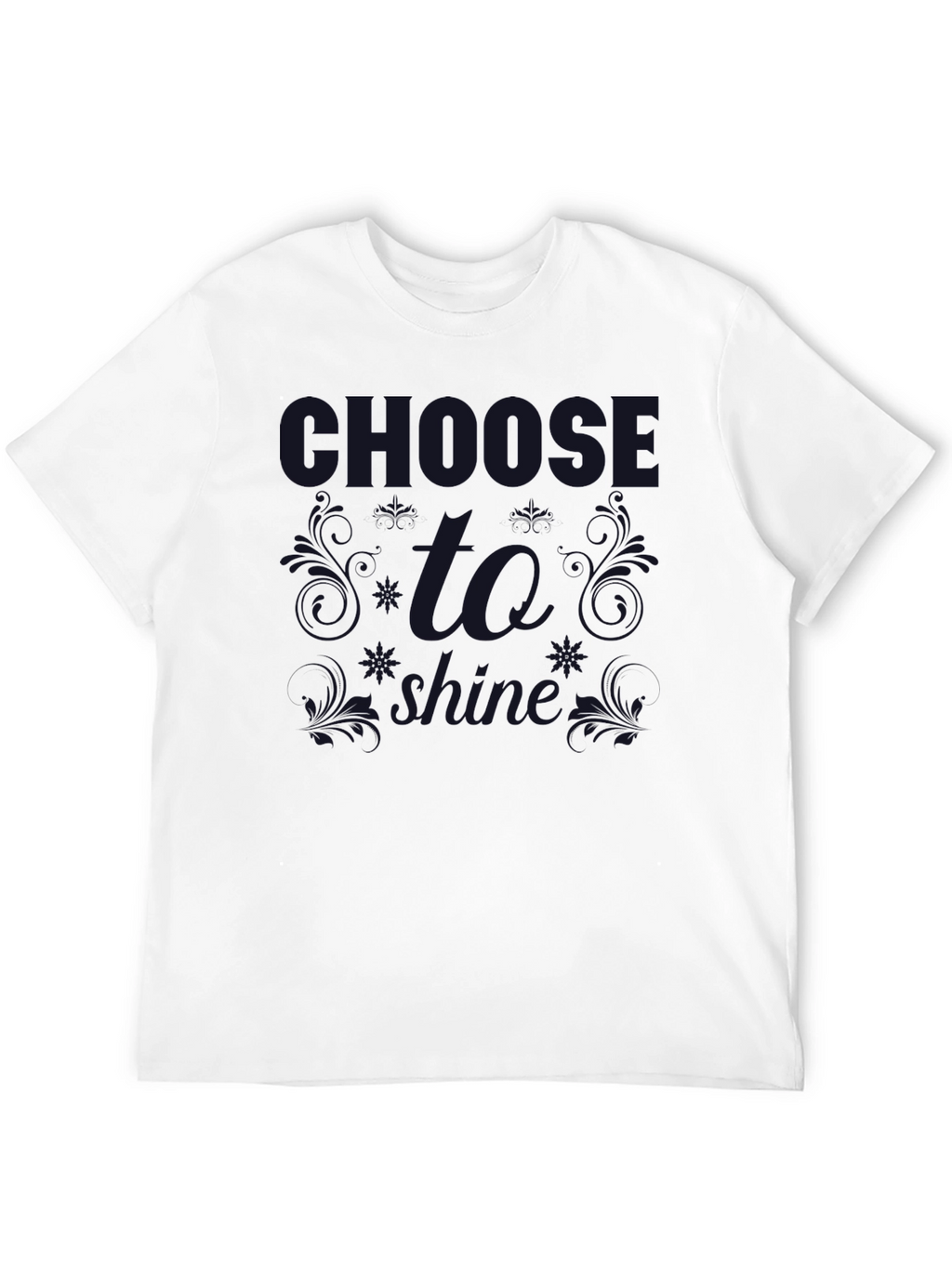 Camiseta Negra Choose To Shine