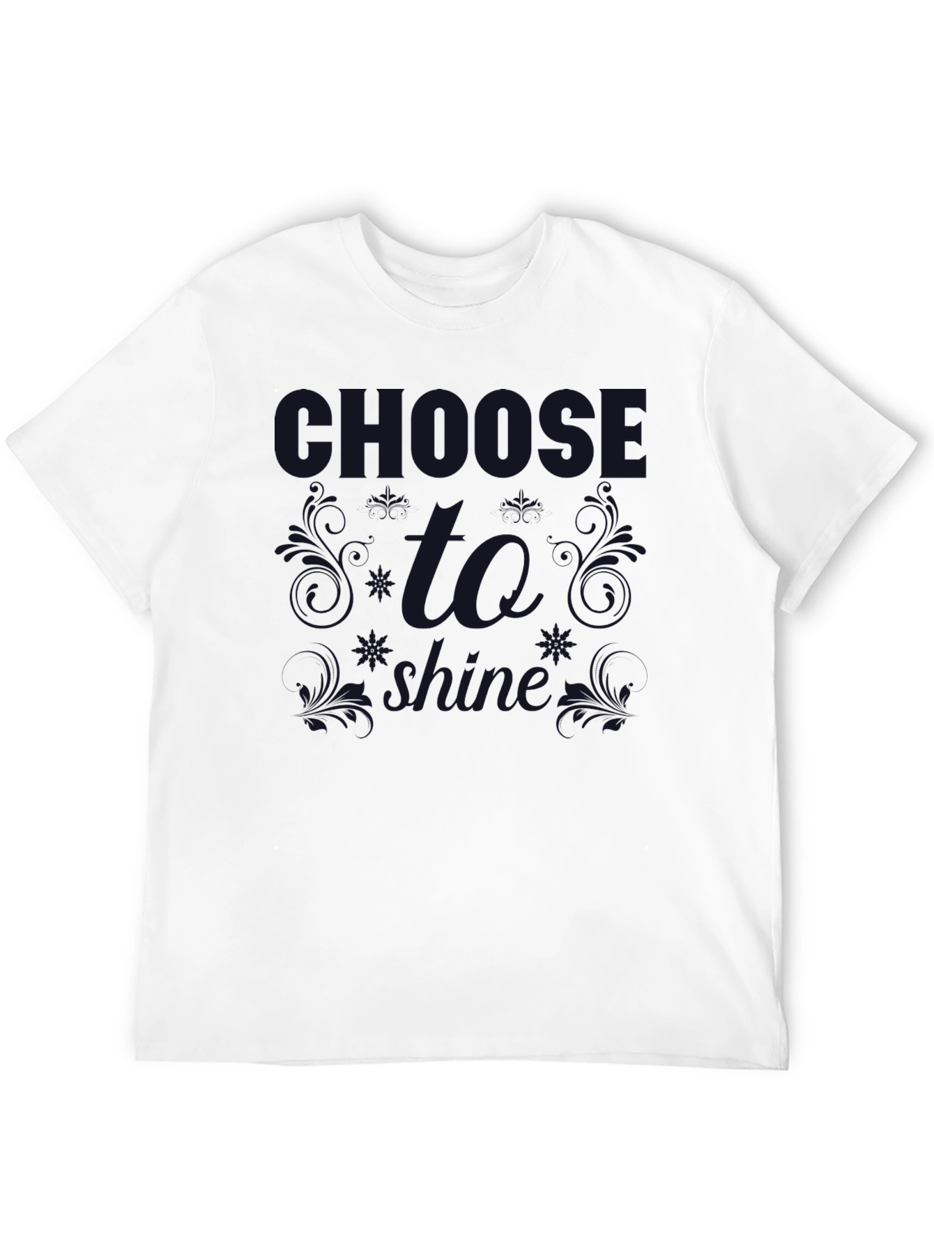 Camiseta Negra Choose To Shine
