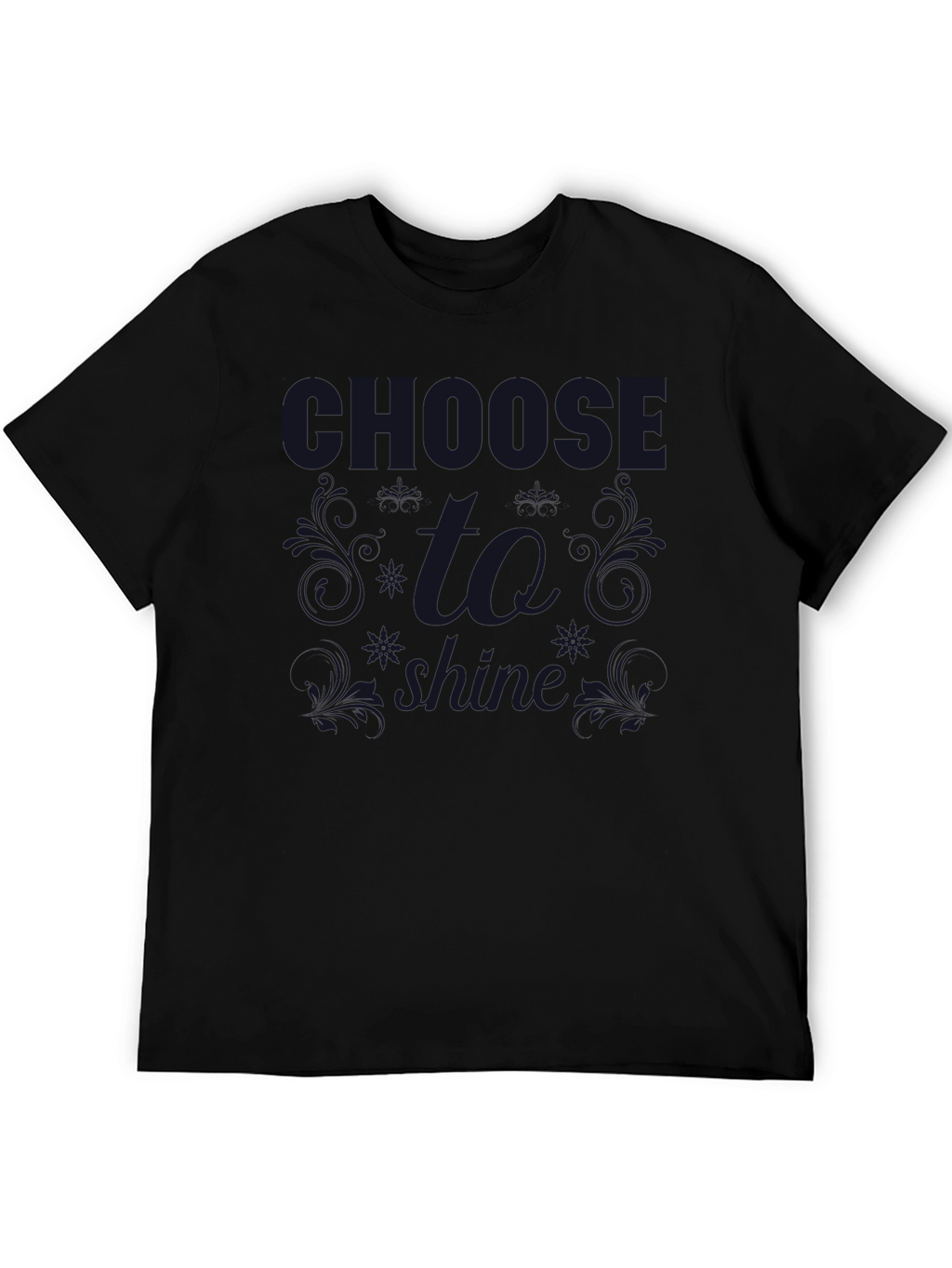 Camiseta Negra Choose To Shine