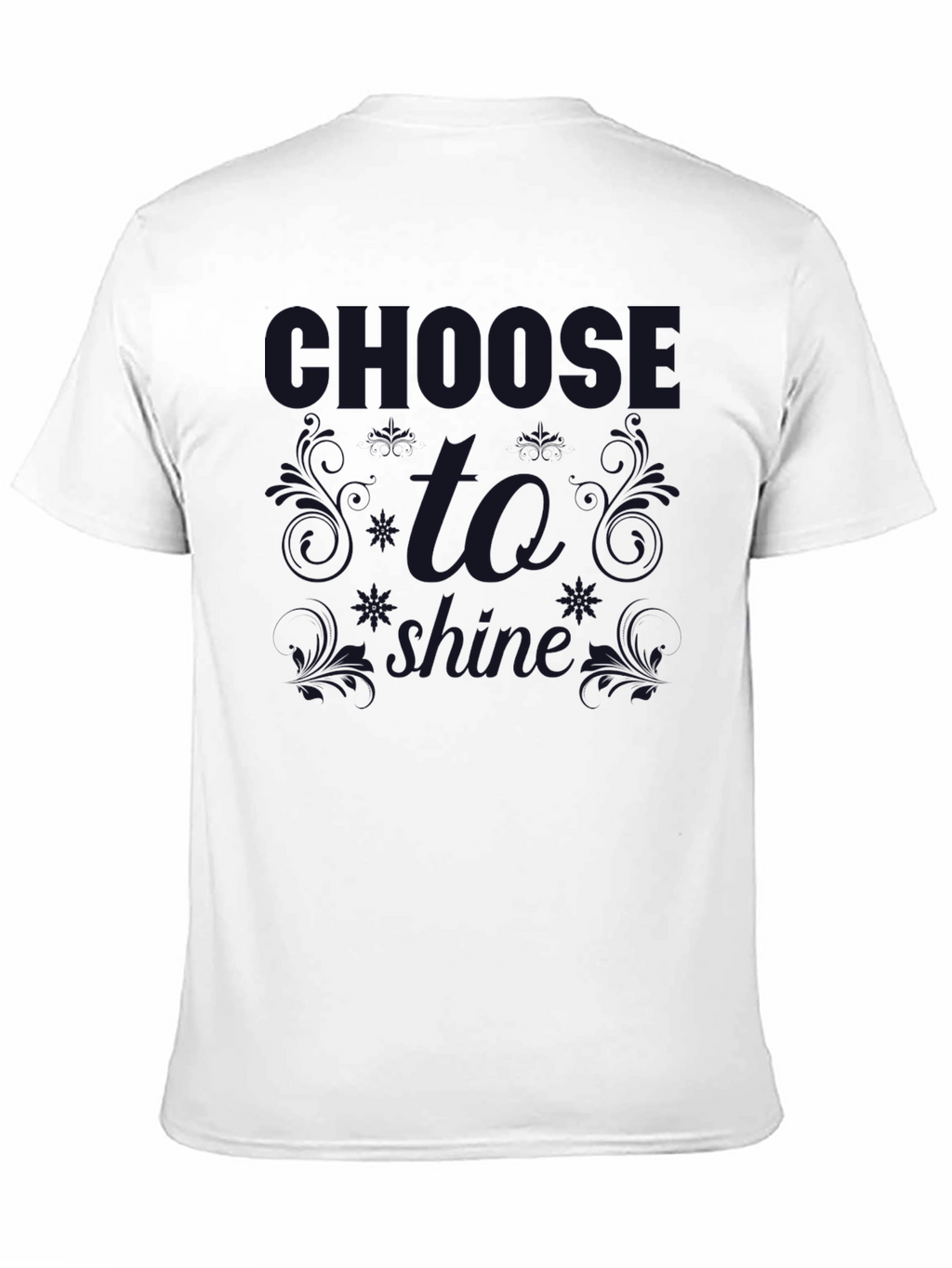 Camiseta Negra Choose To Shine