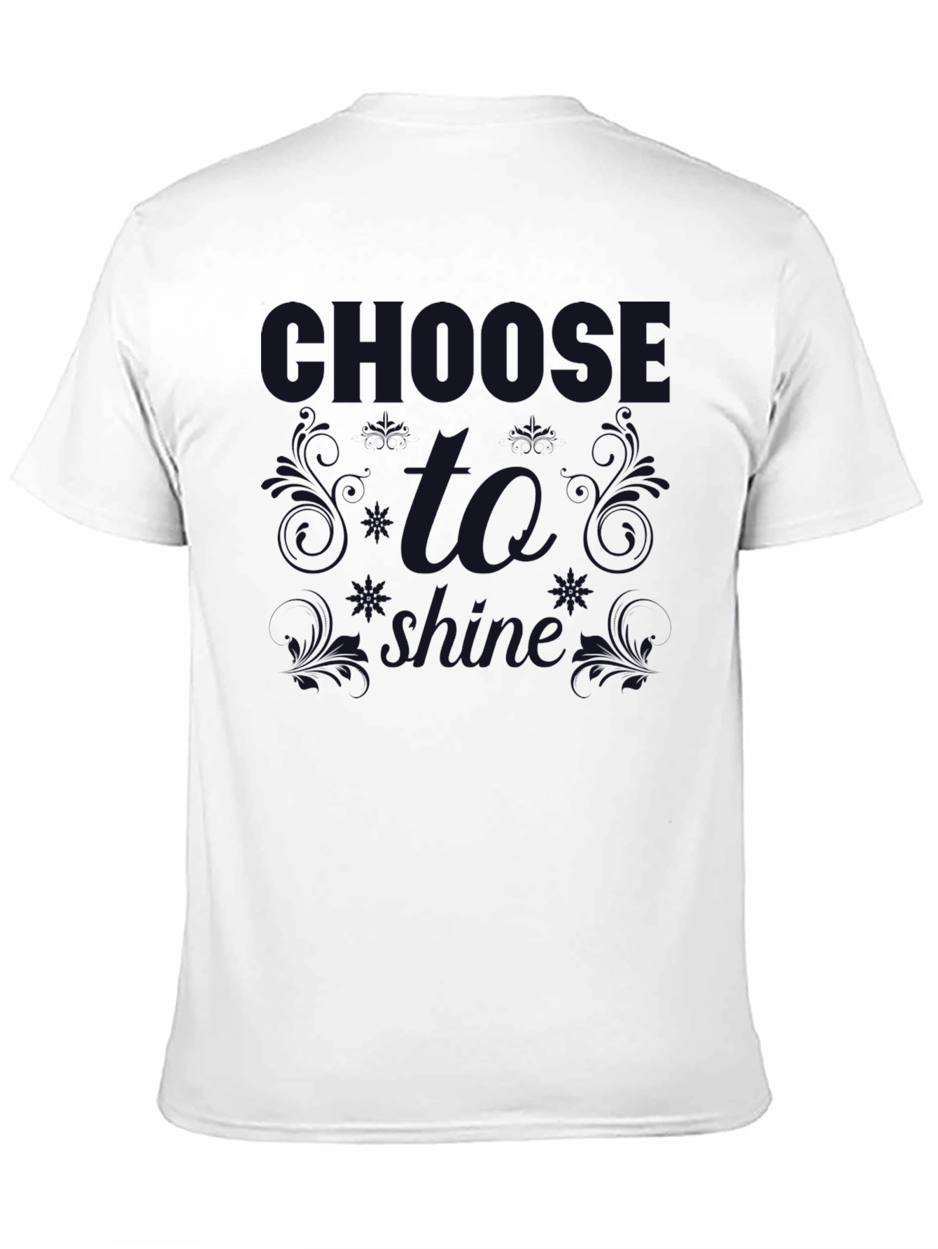 Camiseta Negra Choose To Shine