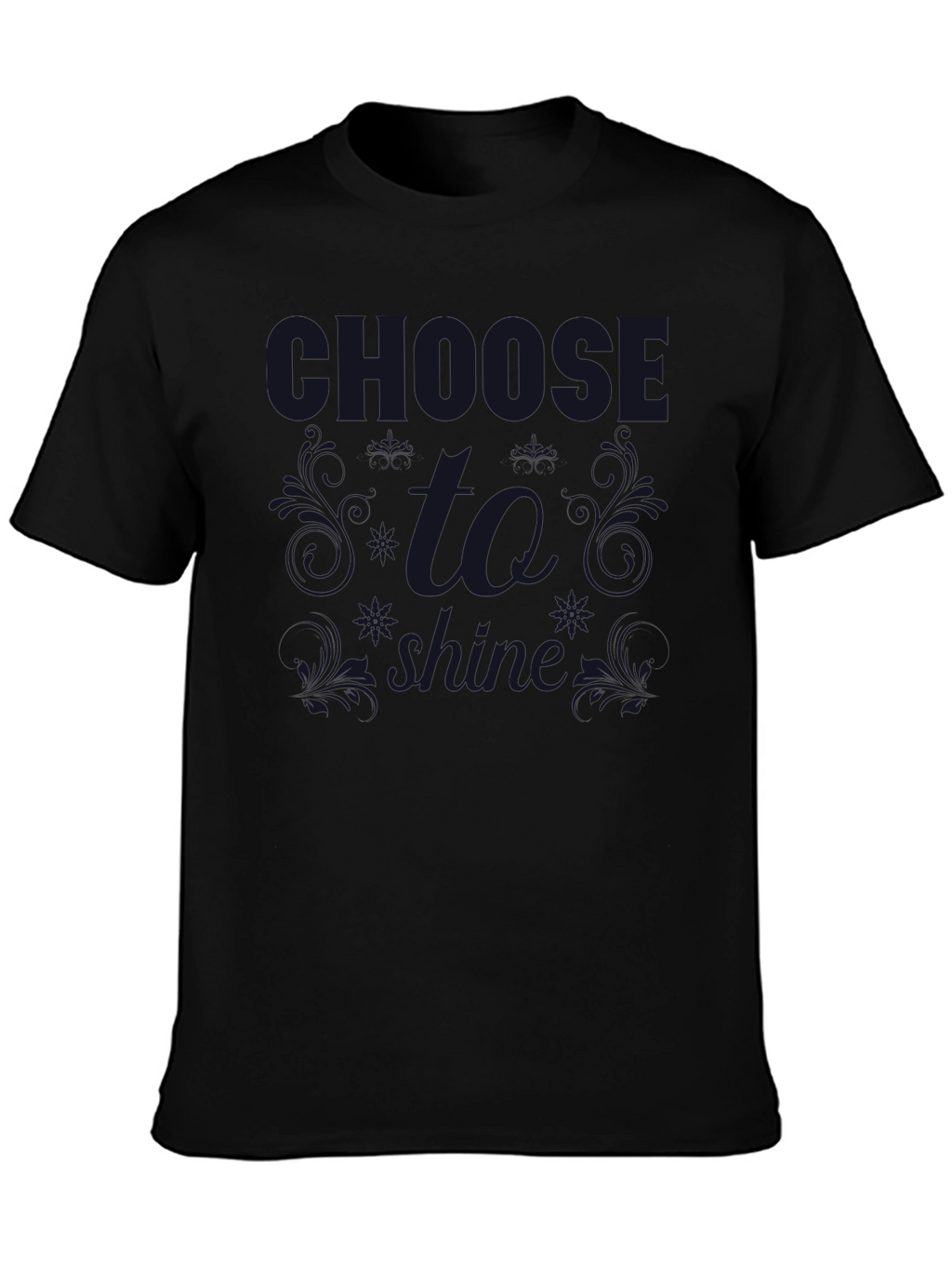 Camiseta Negra Choose To Shine
