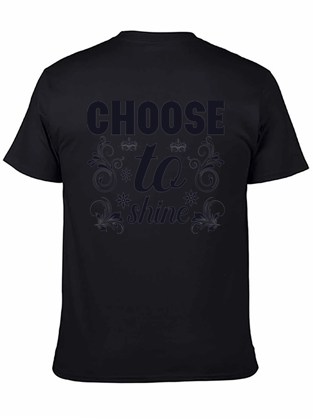 Camiseta Negra Choose To Shine