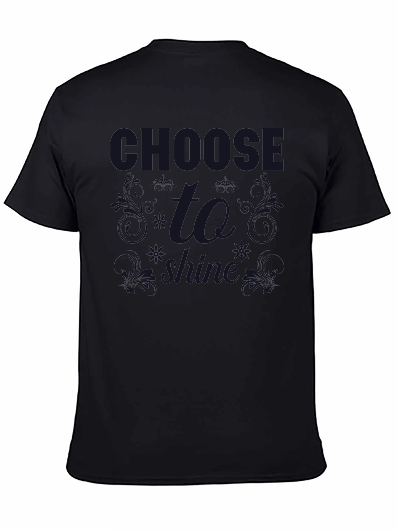 Camiseta Negra Choose To Shine