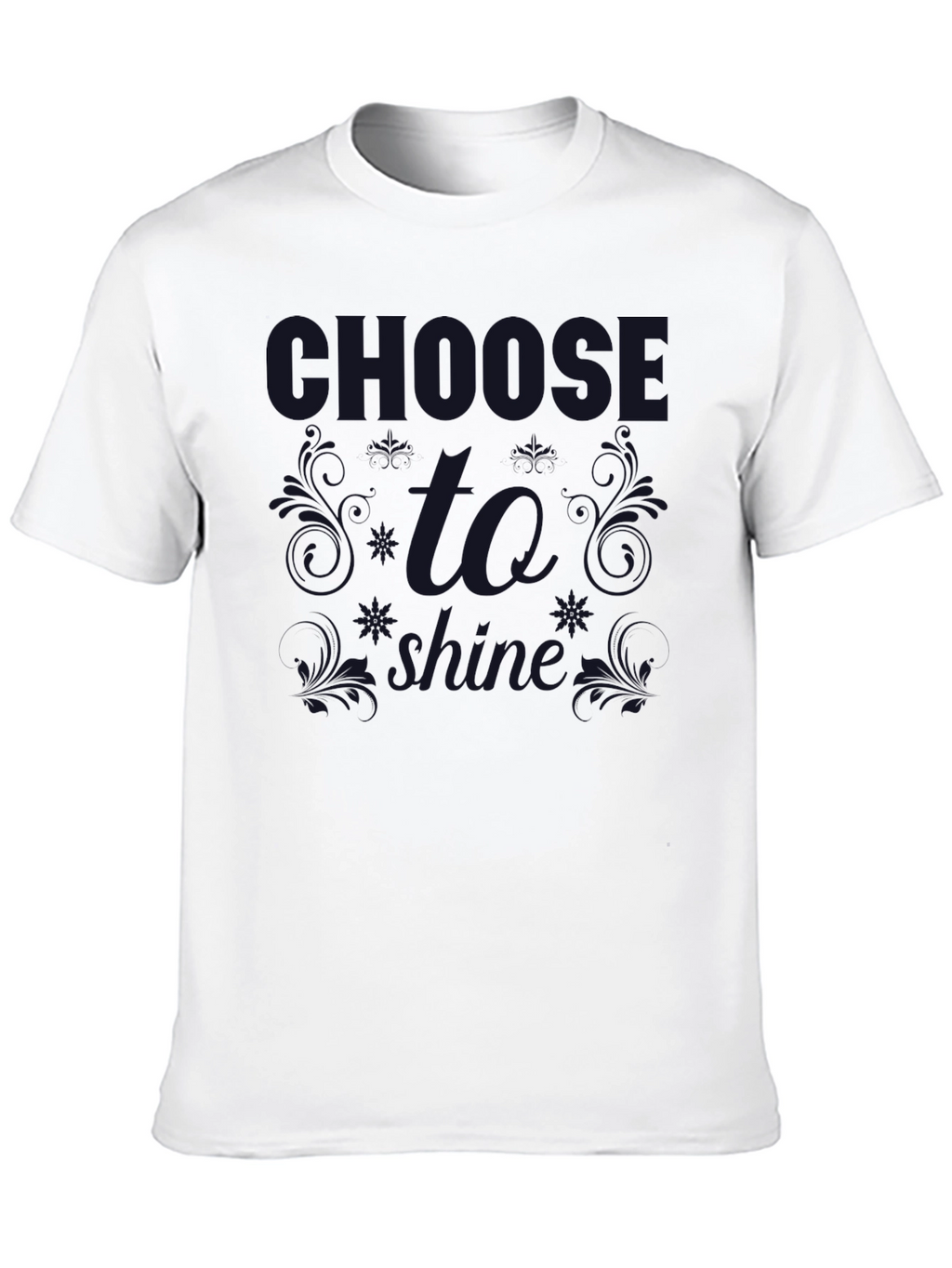 Camiseta Negra Choose To Shine