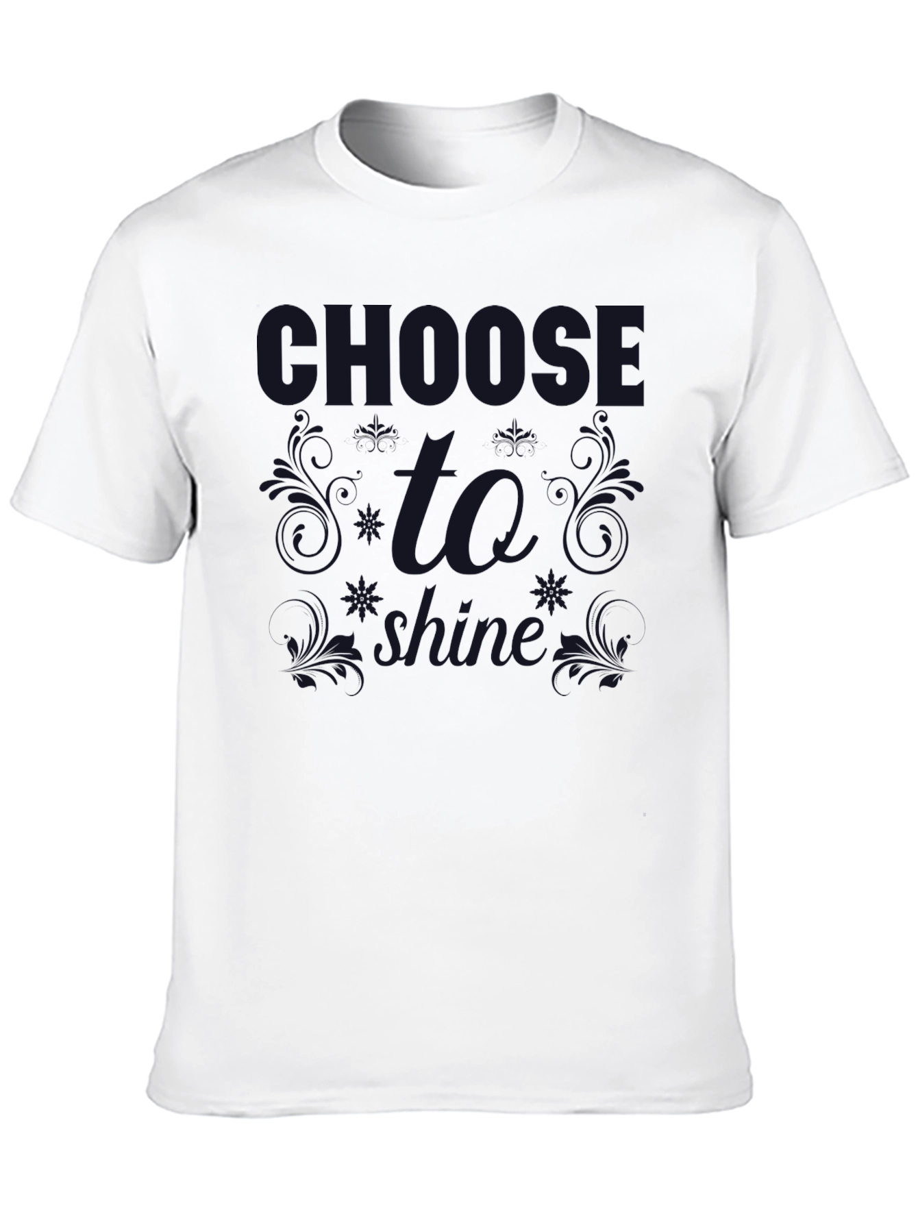 Camiseta Negra Choose To Shine