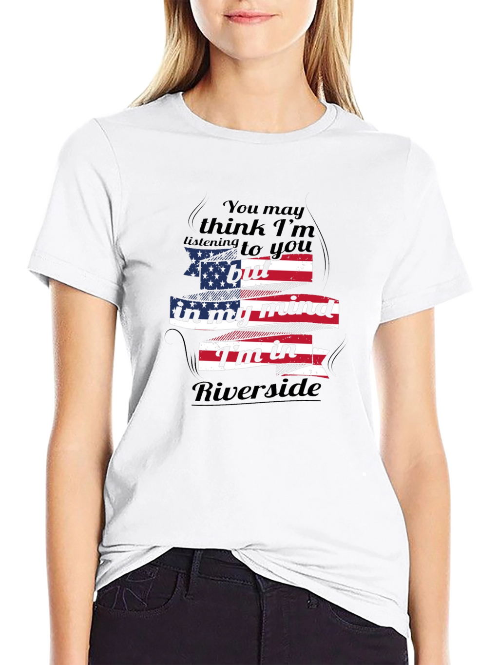 Camiseta Hombre: Riverside en mi mente