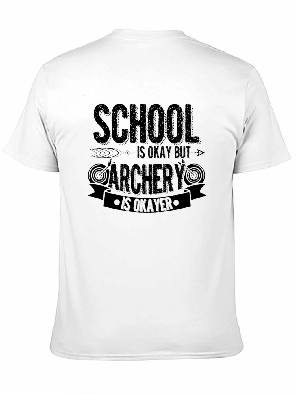 Camiseta Negra Archery is Okayer