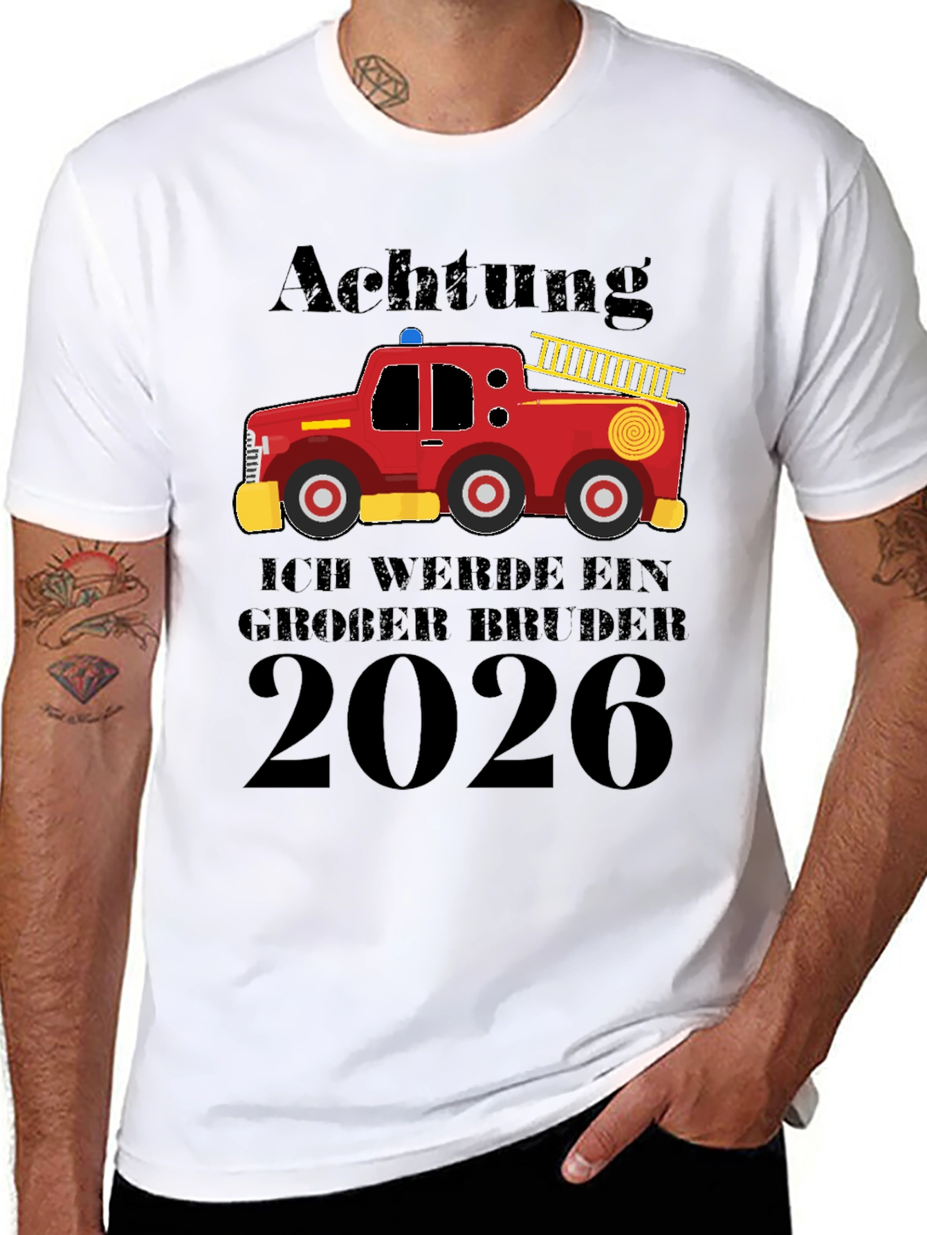 Camiseta Gran Hermano Mayor 2026 Bomberos