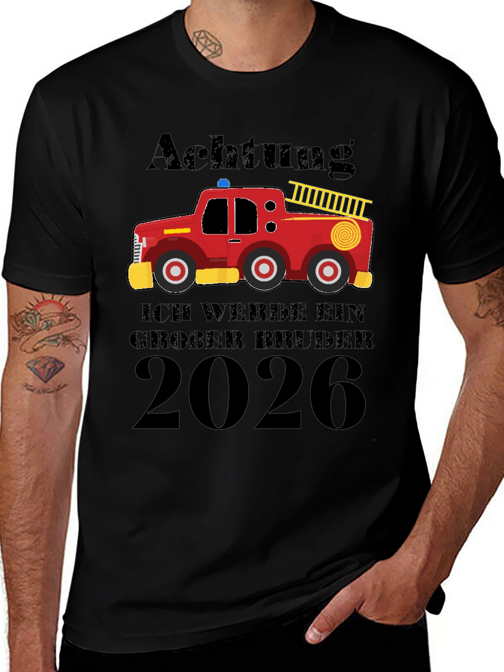 Camiseta Gran Hermano Mayor 2026 Bomberos