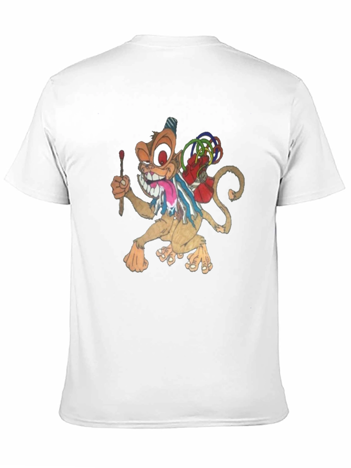 Camiseta Hombre Diseño Mono Explosivo