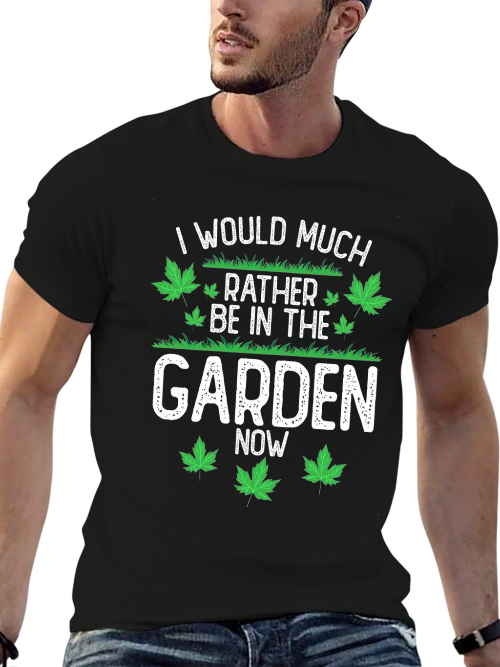 Camiseta Hombre Jardín Ahora