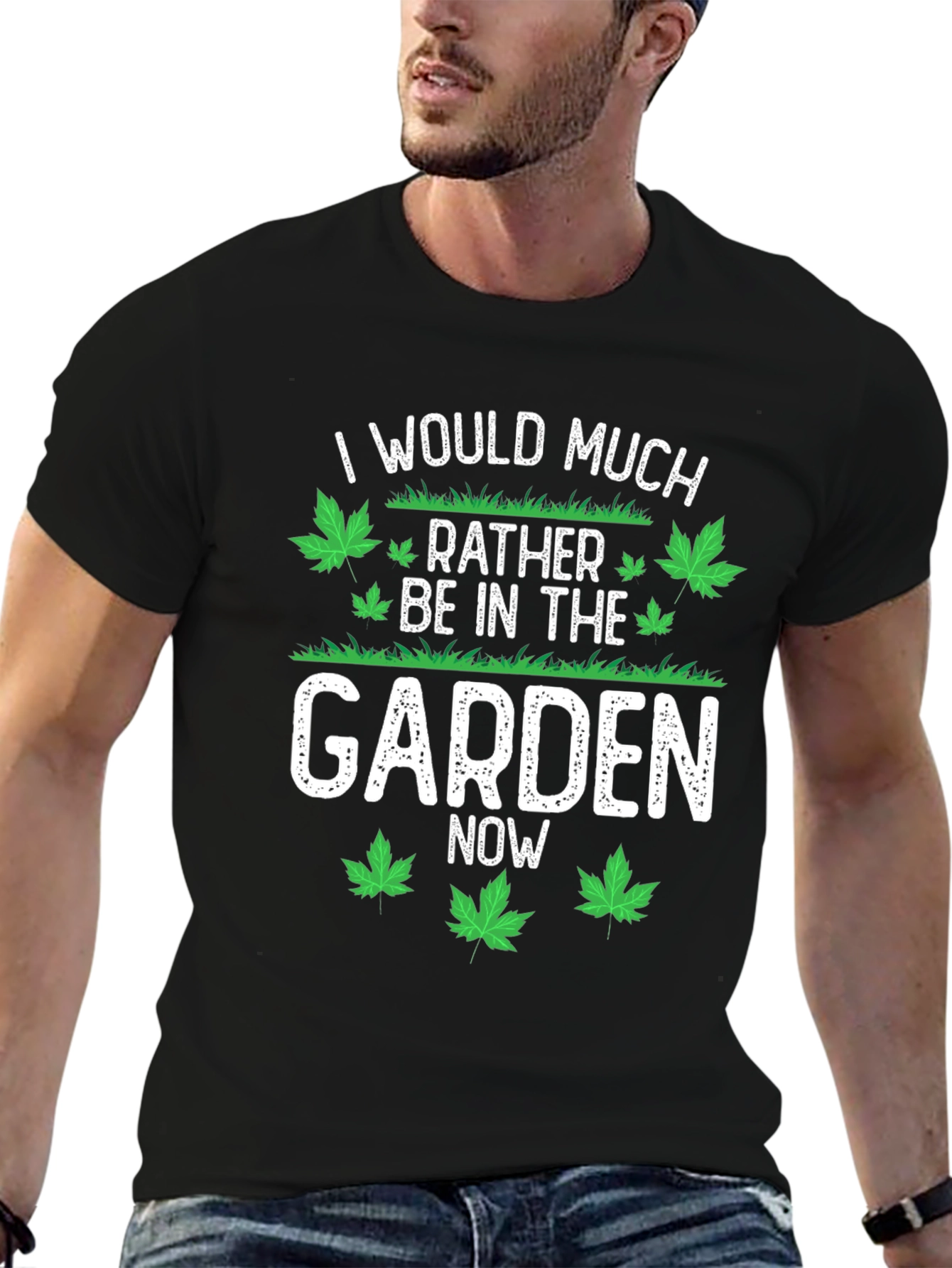Camiseta Hombre Jardín Ahora