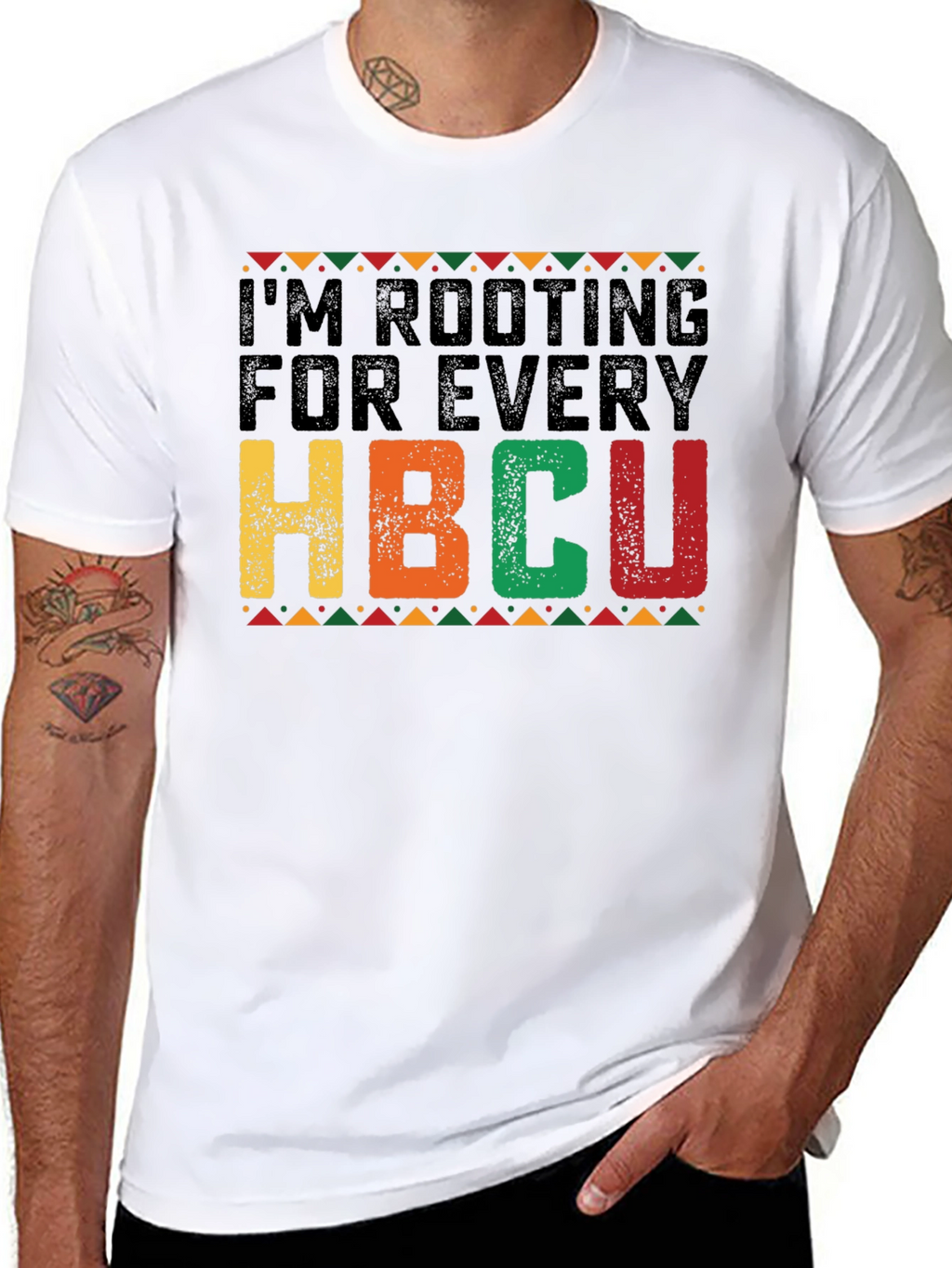Camiseta Im Rooting For Every HBCU