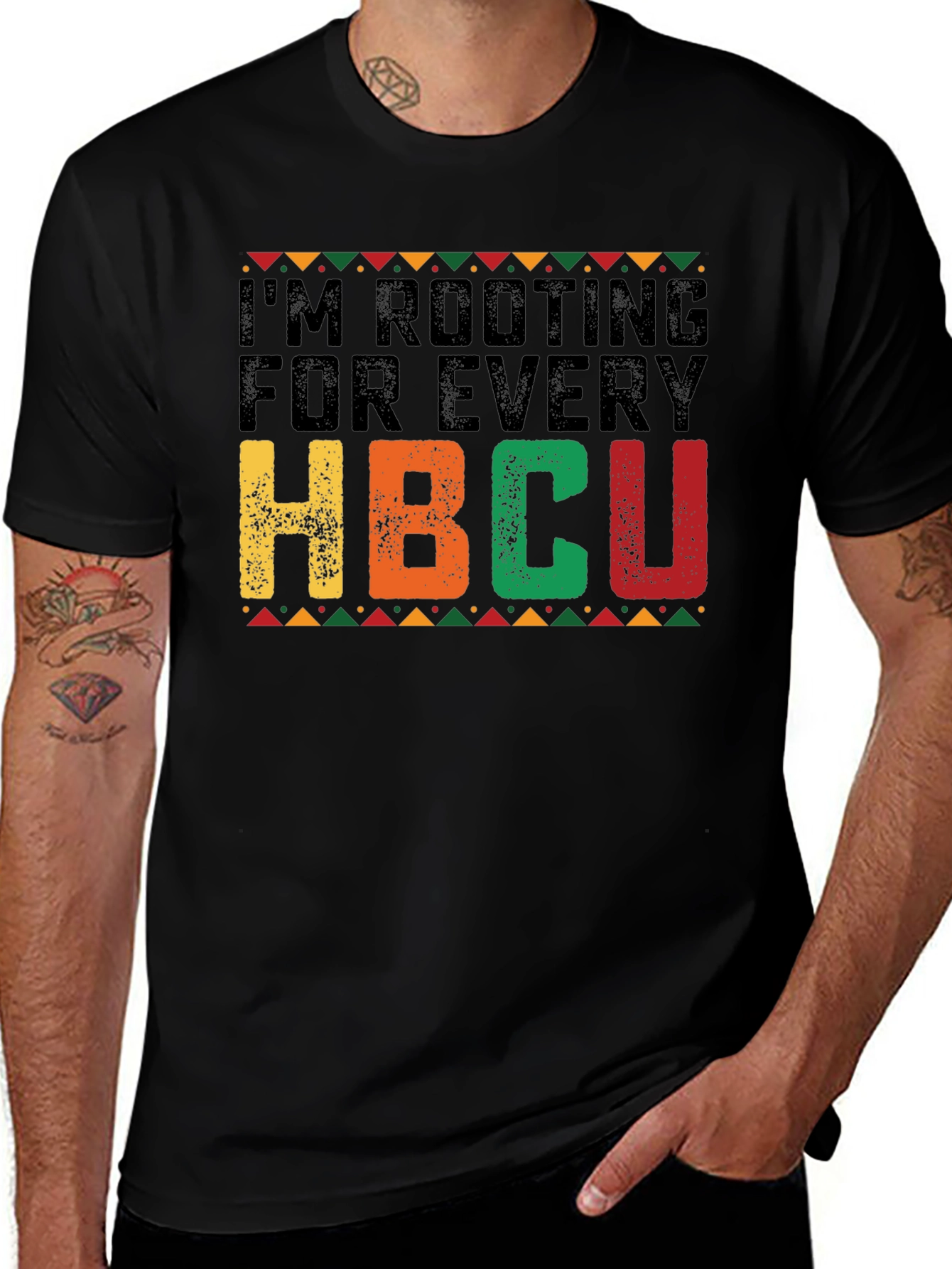 Camiseta Im Rooting For Every HBCU