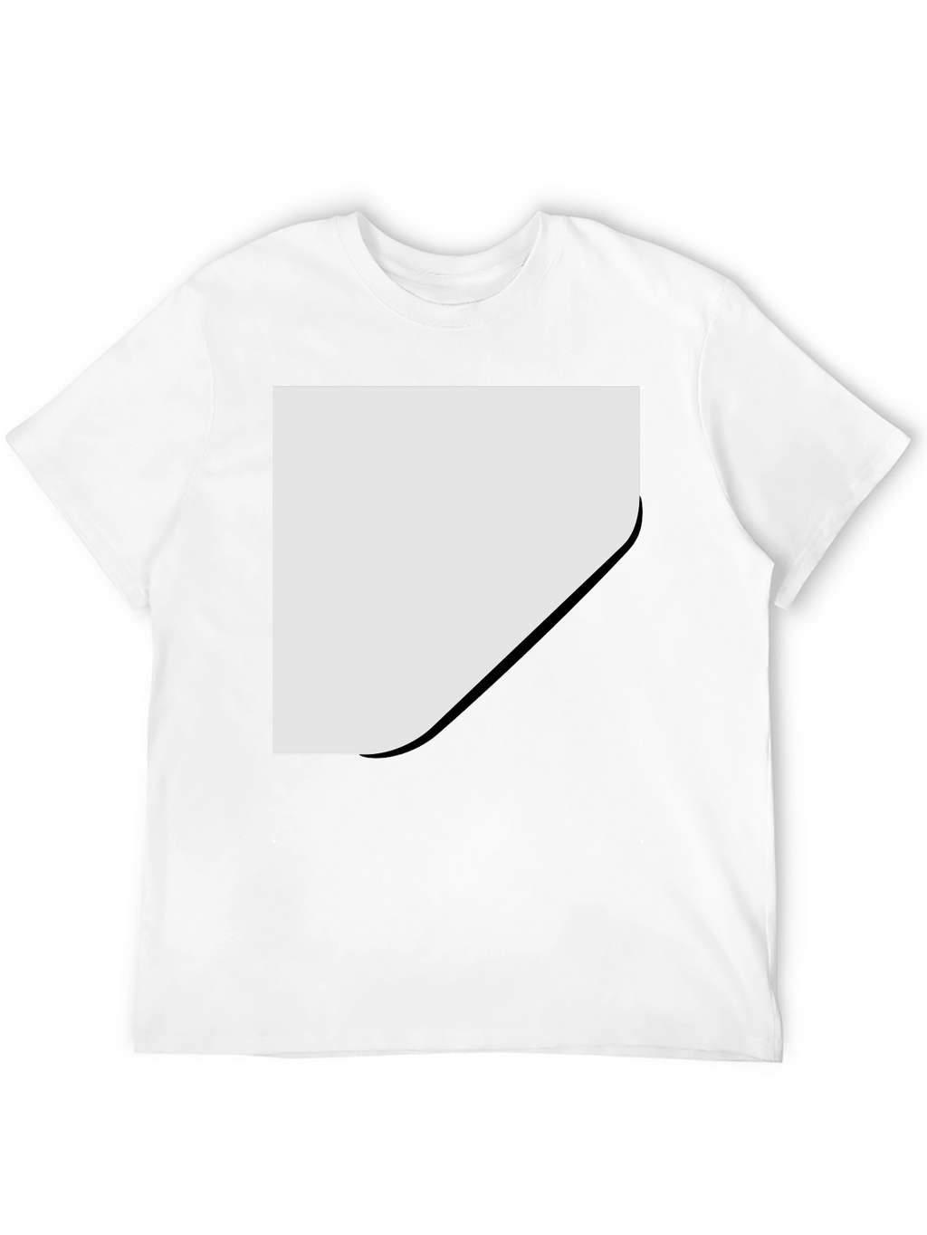 Camiseta Negra Casual con Diseño Personalizable