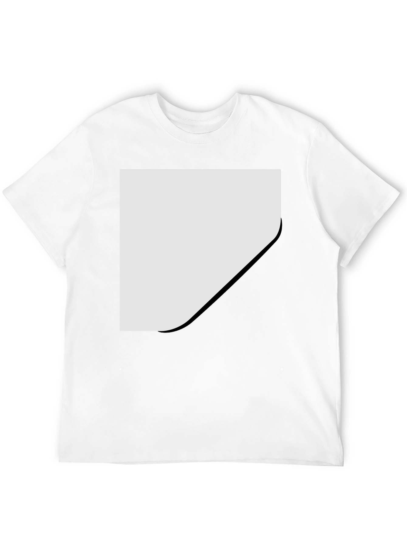 Camiseta Negra Casual con Diseño Personalizable