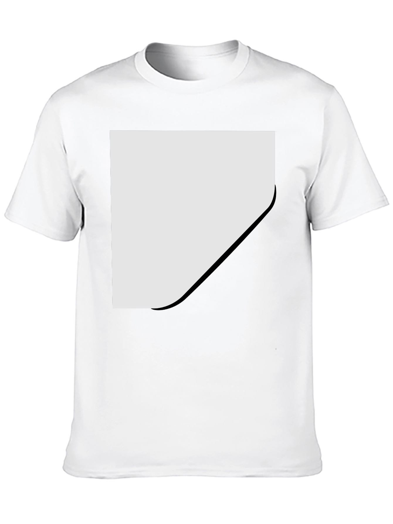 Camiseta Negra Casual con Diseño Personalizable