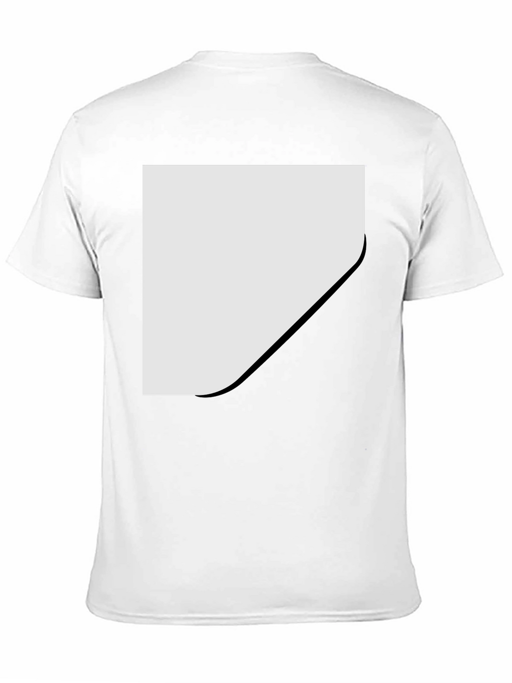 Camiseta Negra Casual con Diseño Personalizable