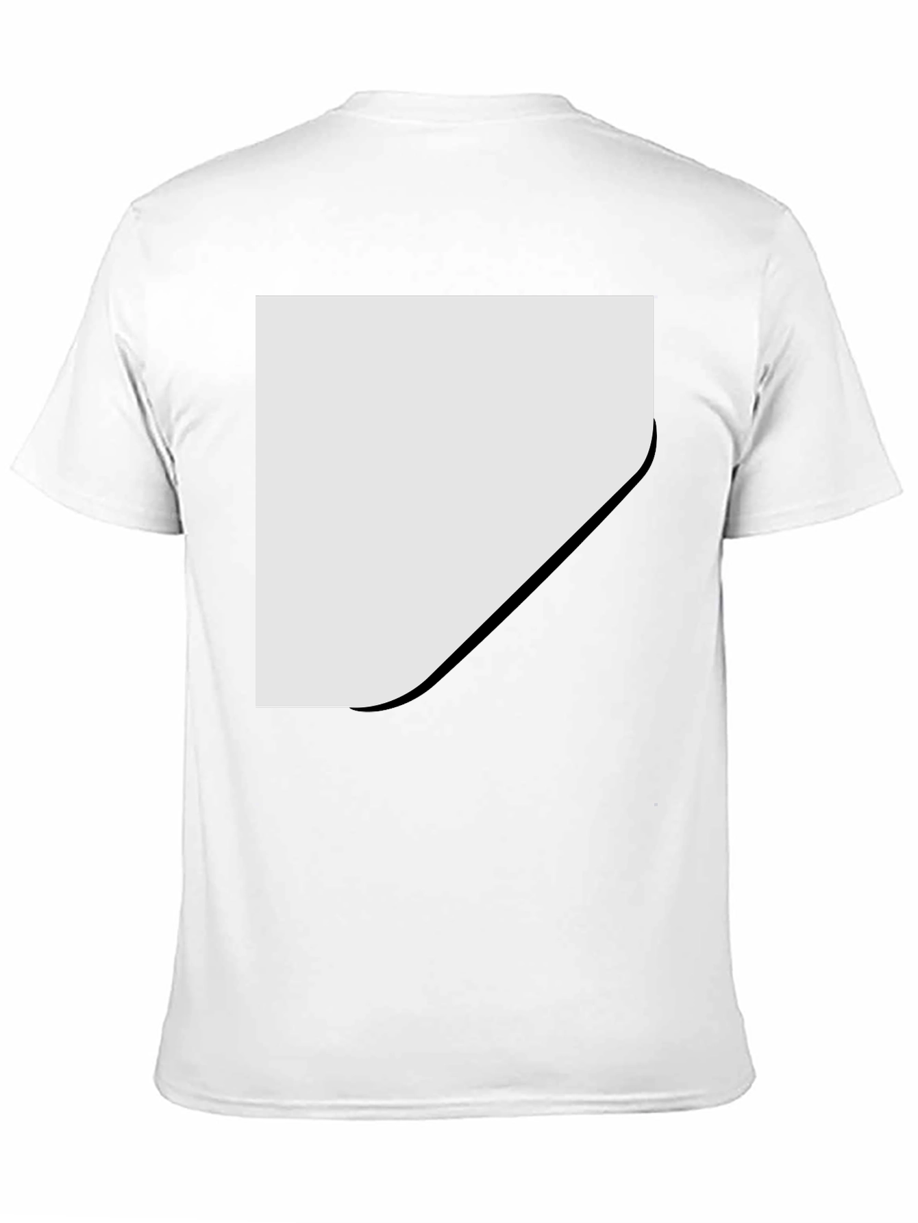 Camiseta Negra Casual con Diseño Personalizable