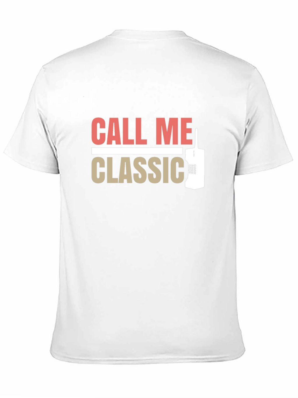 Camiseta Clásica Call Me Classic para Hombre