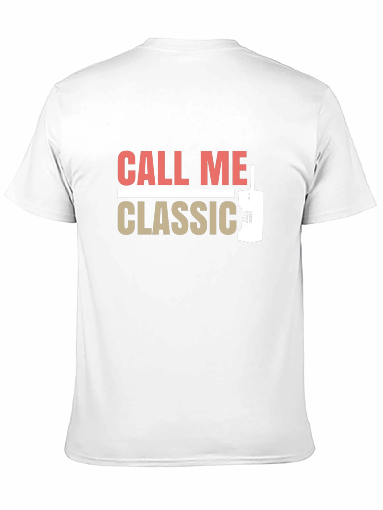Camiseta Clásica Call Me Classic para Hombre