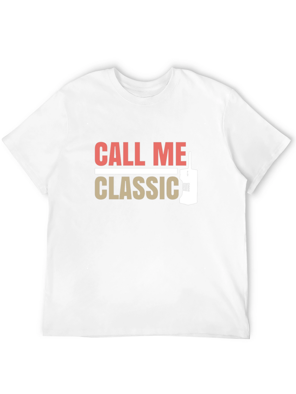 Camiseta Clásica Call Me Classic para Hombre
