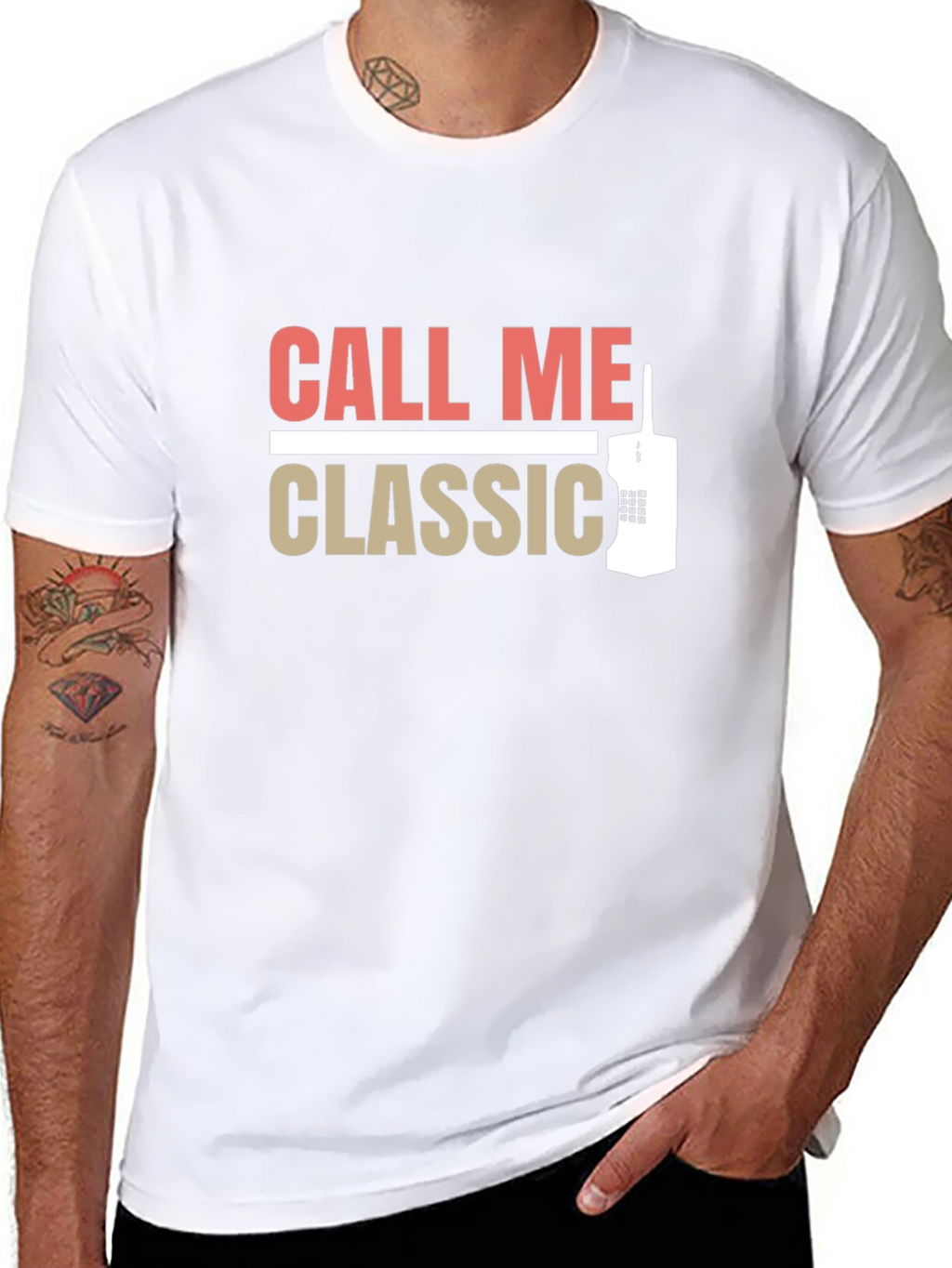 Camiseta Clásica Call Me Classic para Hombre