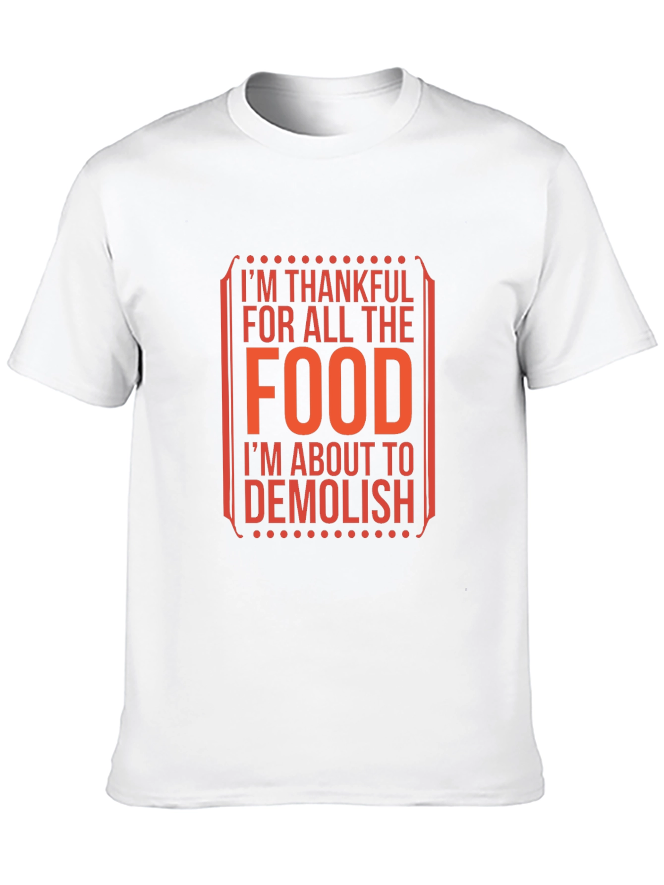 Camiseta Negra Agradecido por la Comida