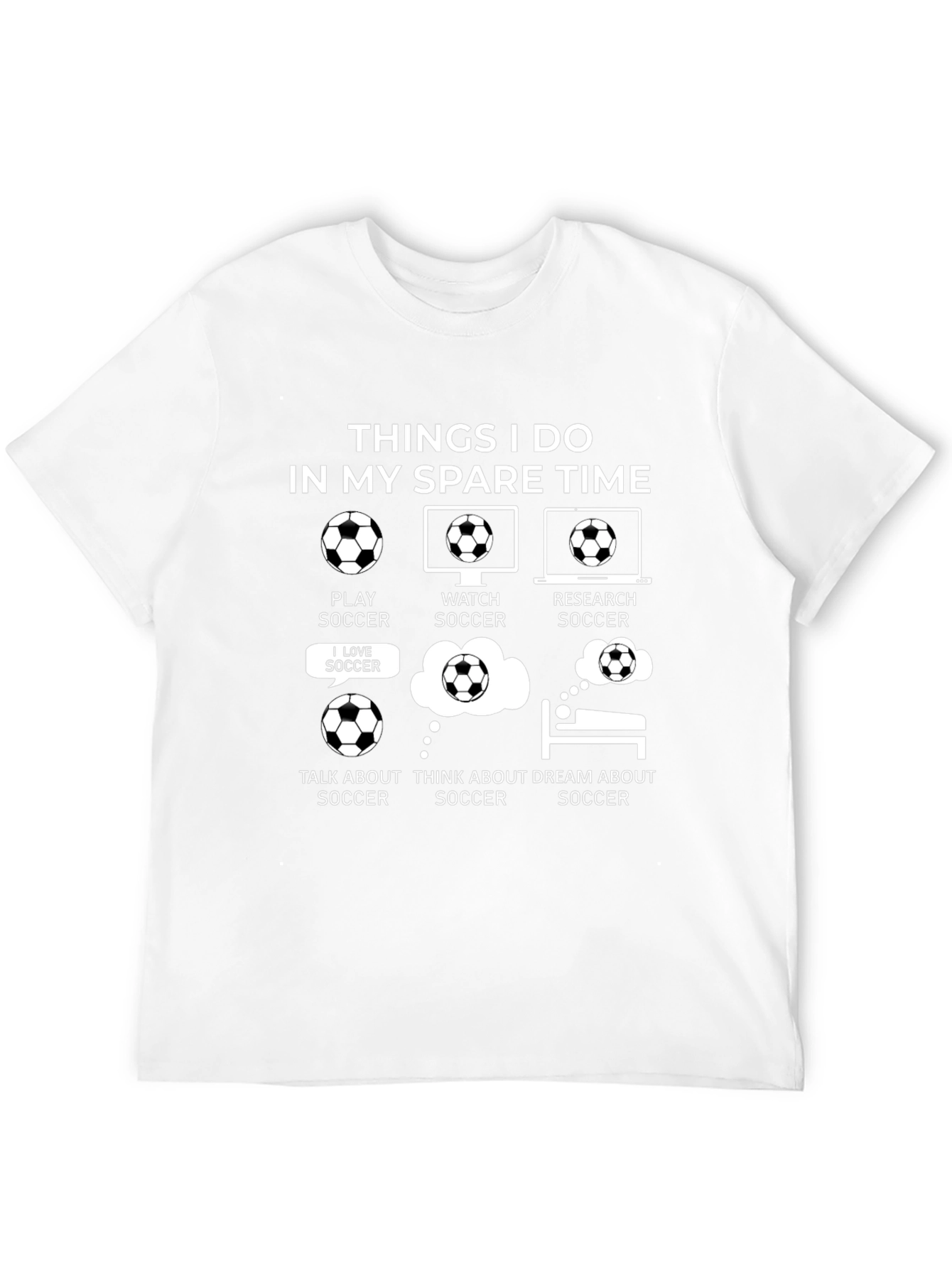 Camiseta Hombre: Pasiones de Fútbol en Tiempo Libre