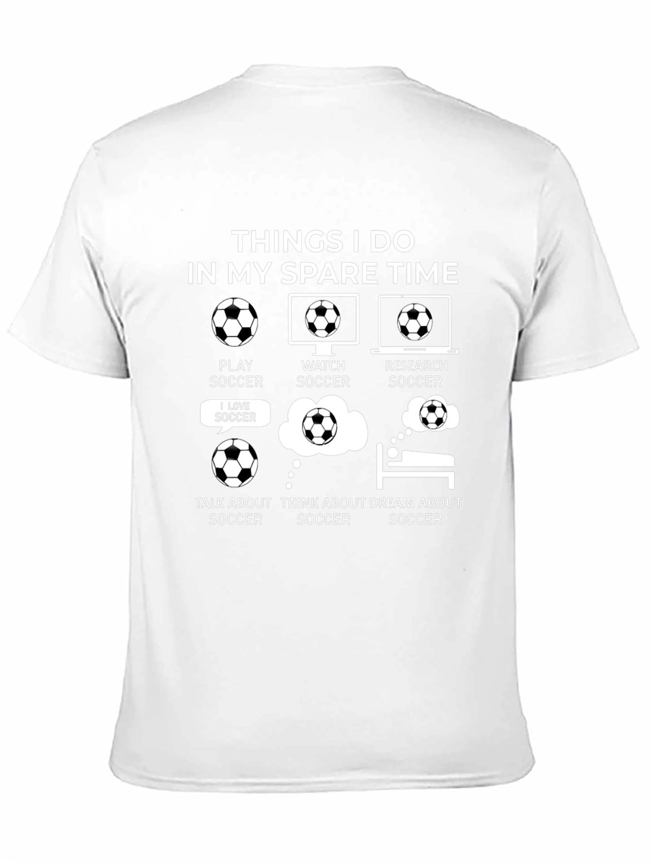 Camiseta Hombre: Pasiones de Fútbol en Tiempo Libre