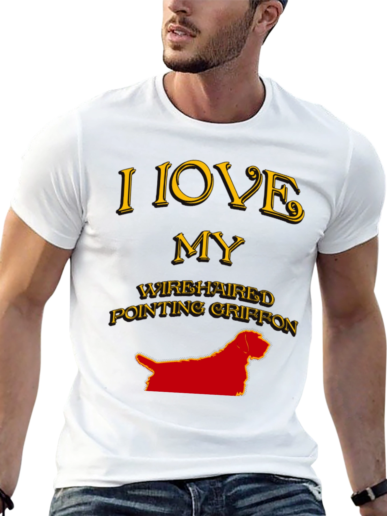 Camiseta Amo a mi Grifón