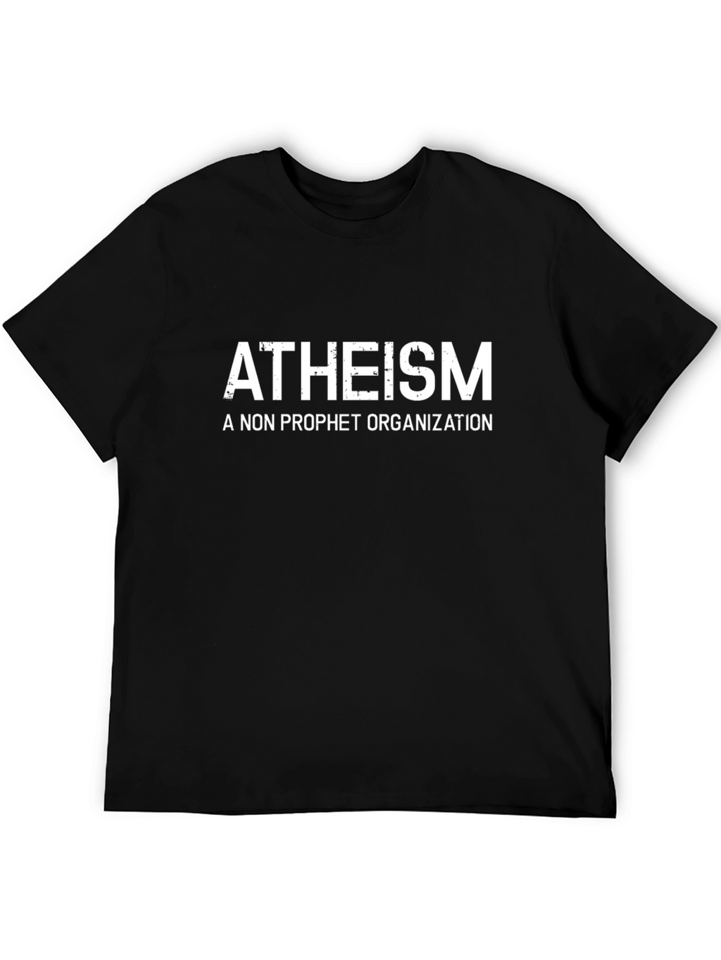Camiseta Atheism: A Non Prophet Organization