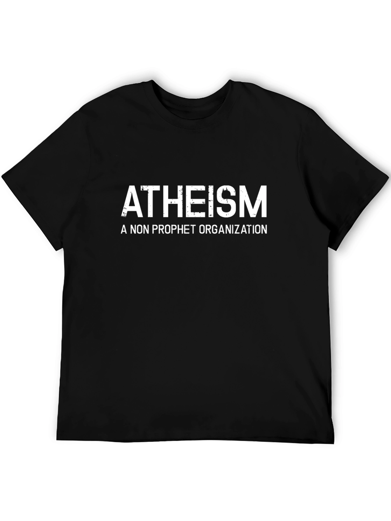 Camiseta Atheism: A Non Prophet Organization